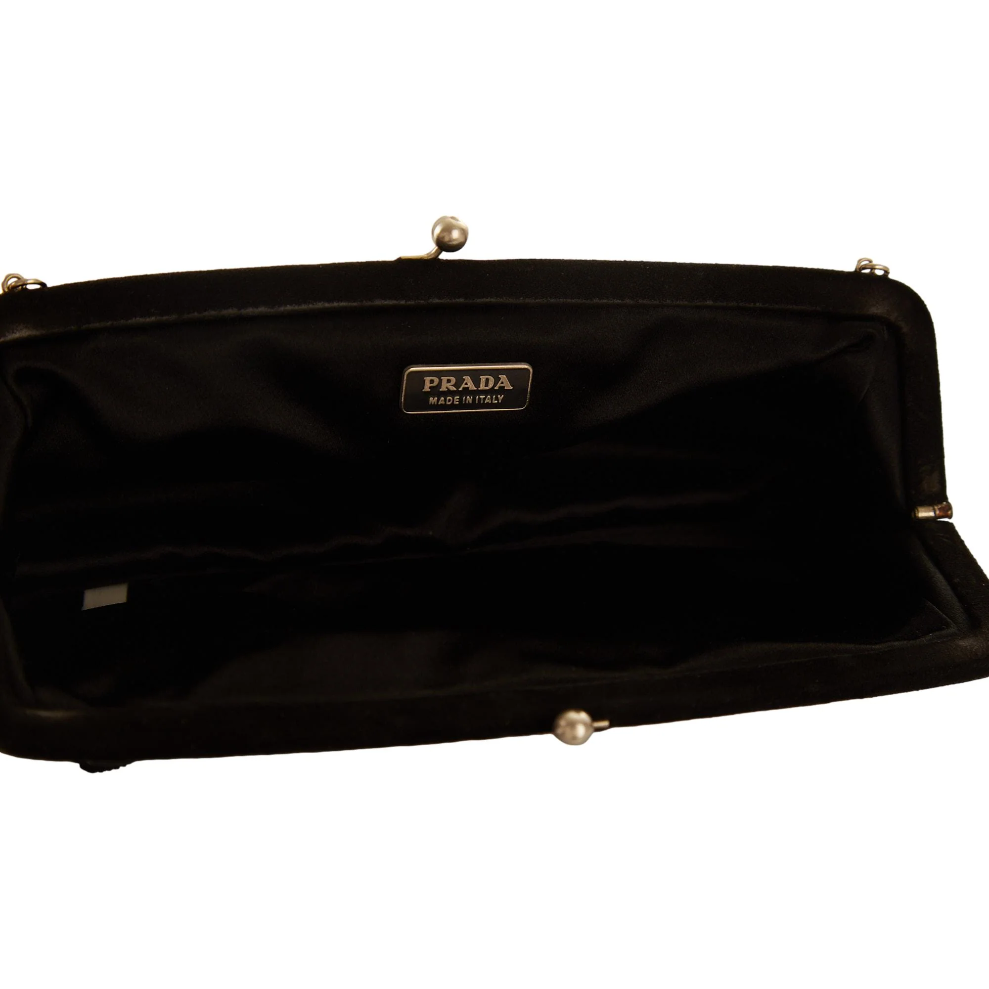 Prada Pink Satin Mini Chain Shoulder Bag - Image 4