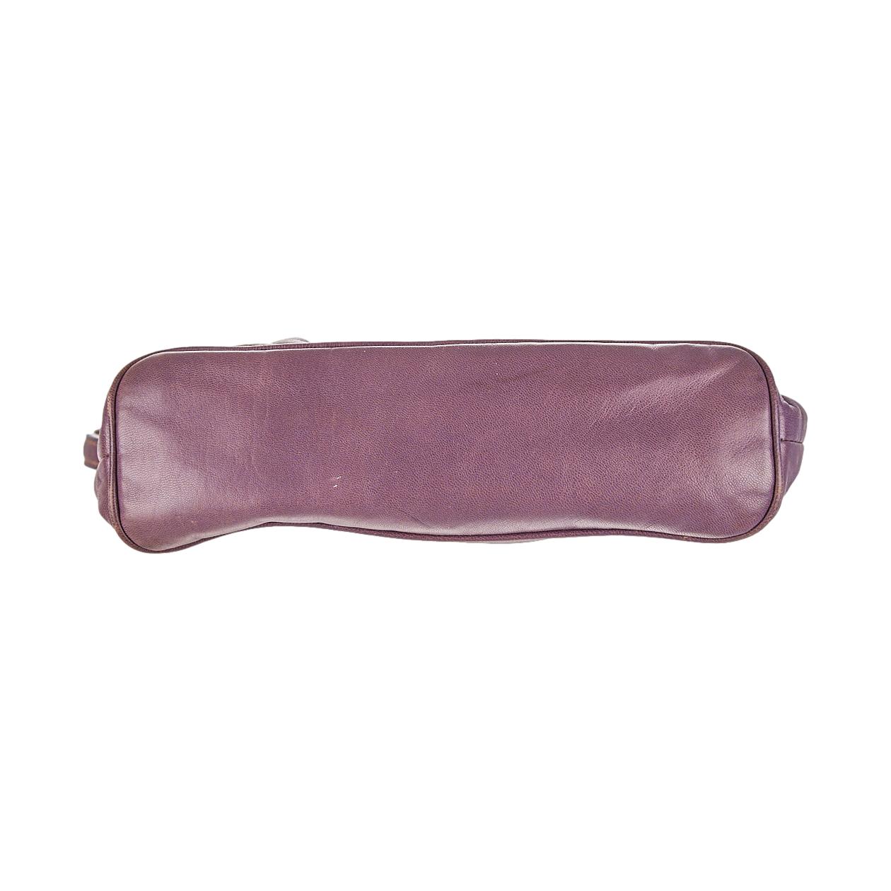 Prada Purple Floral Mini Shoulder Bag - Image 3