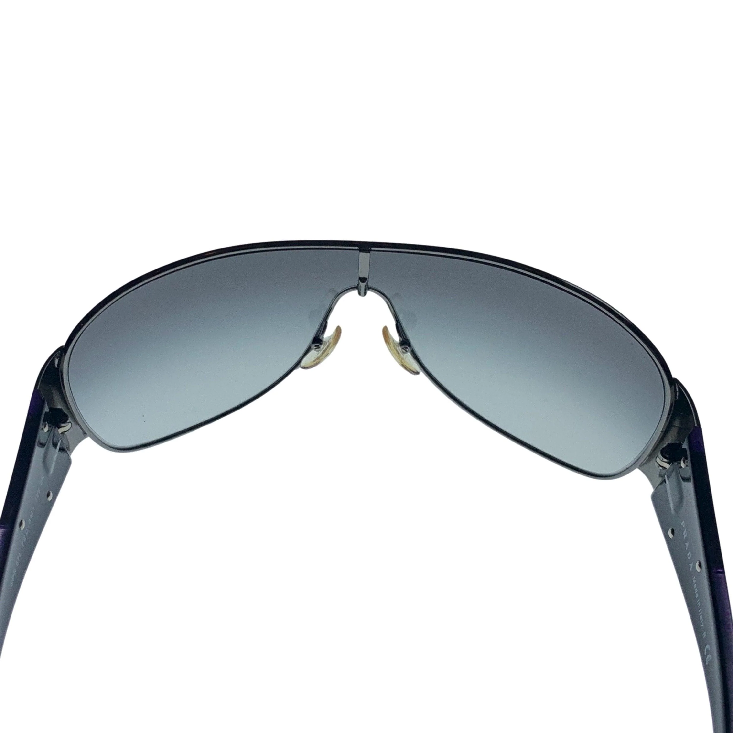 Prada Purple Rimless Sunglasses - Image 3