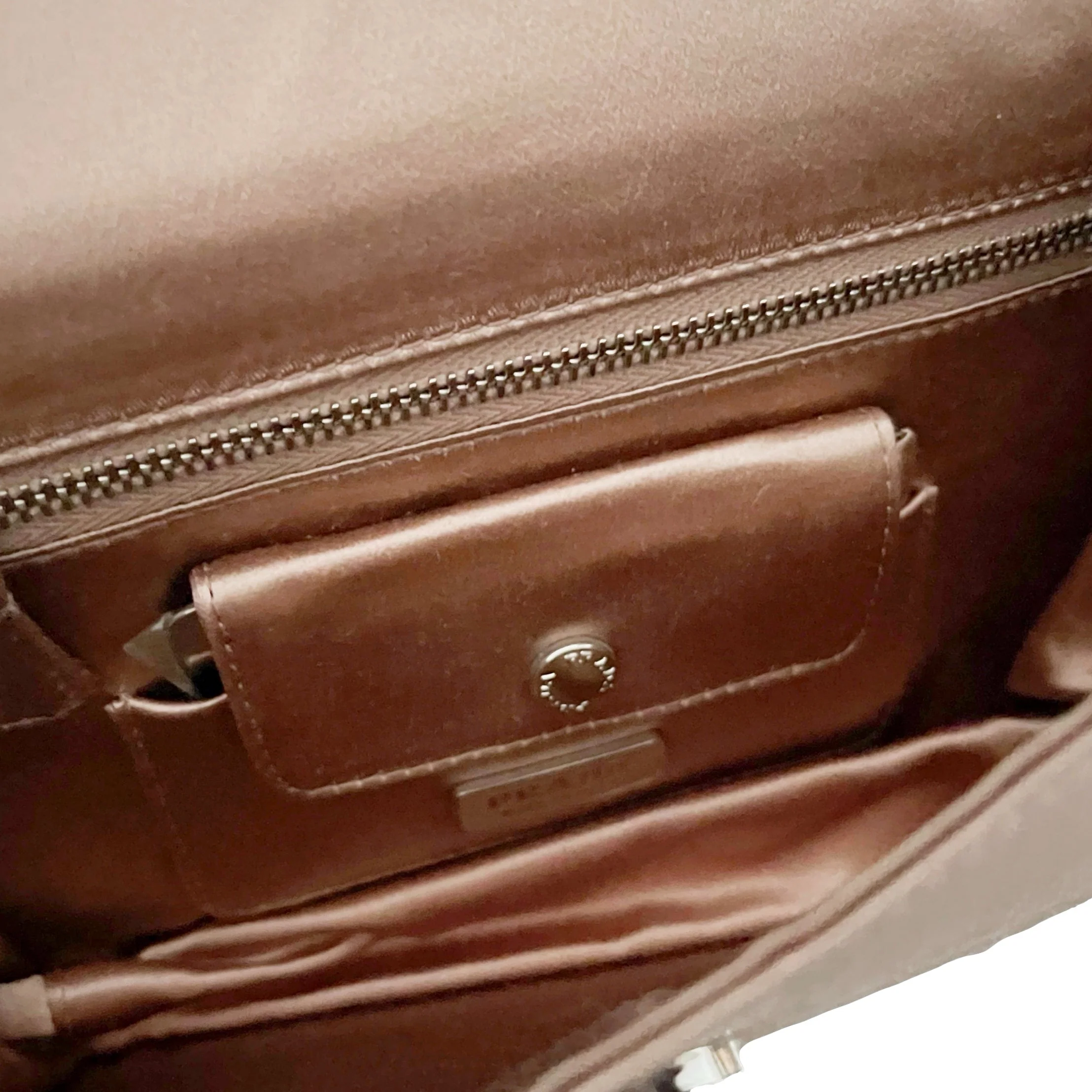 Prada Rose Satin Mini Top Handle Bag - Image 4