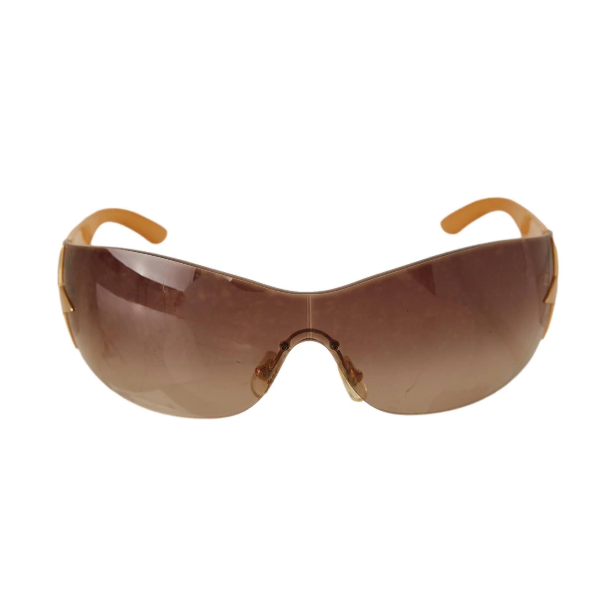 Prada Tan Star Logo Sunglasses - Image 2