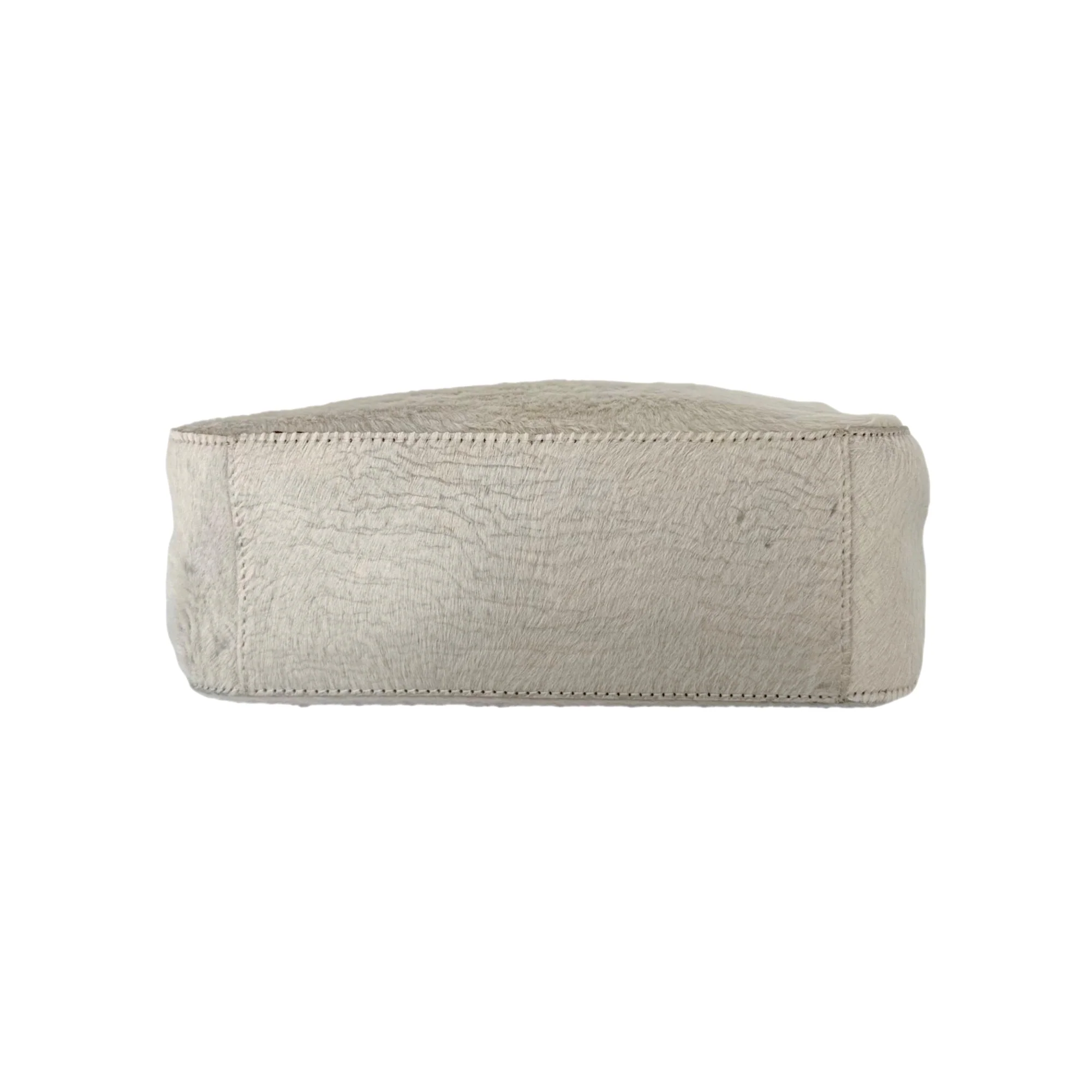 Prada White Calf Hair Top Handle - Image 3