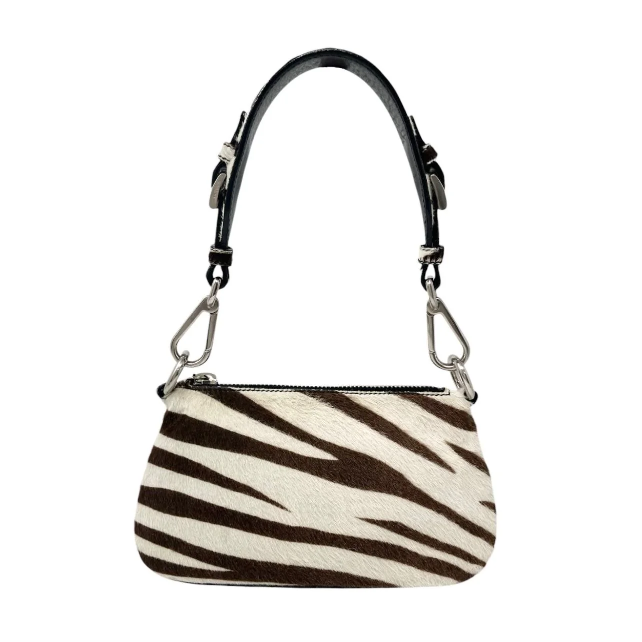 Prada Zebra Logo Shoulder Bag - Image 2