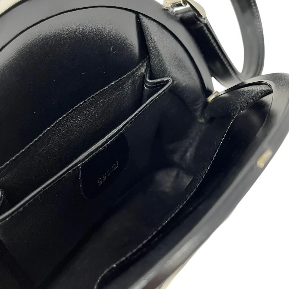 Gucci Zebra Print Top Handle Bag - Image 2