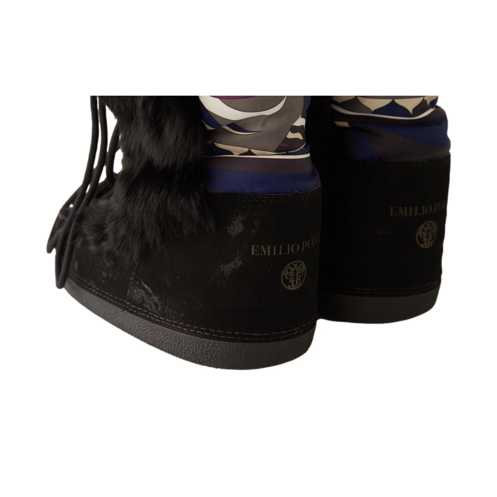 Pucci Black Logo Snow Boots - Image 5