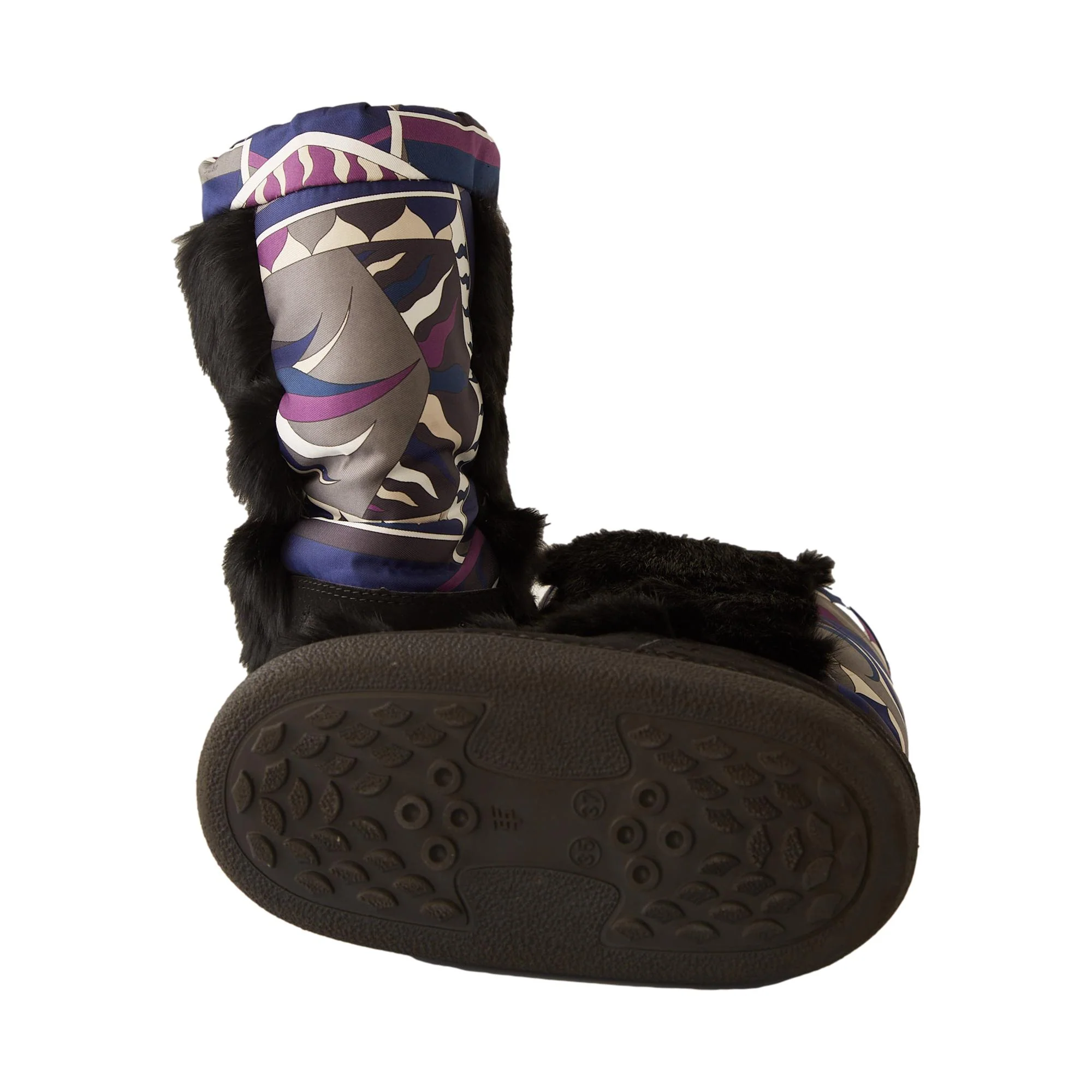 Pucci Black Logo Snow Boots - Image 6