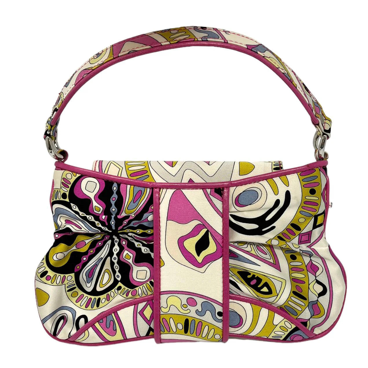 Pucci Multicolor Mini Print Charm Shoulder Bag - Image 2