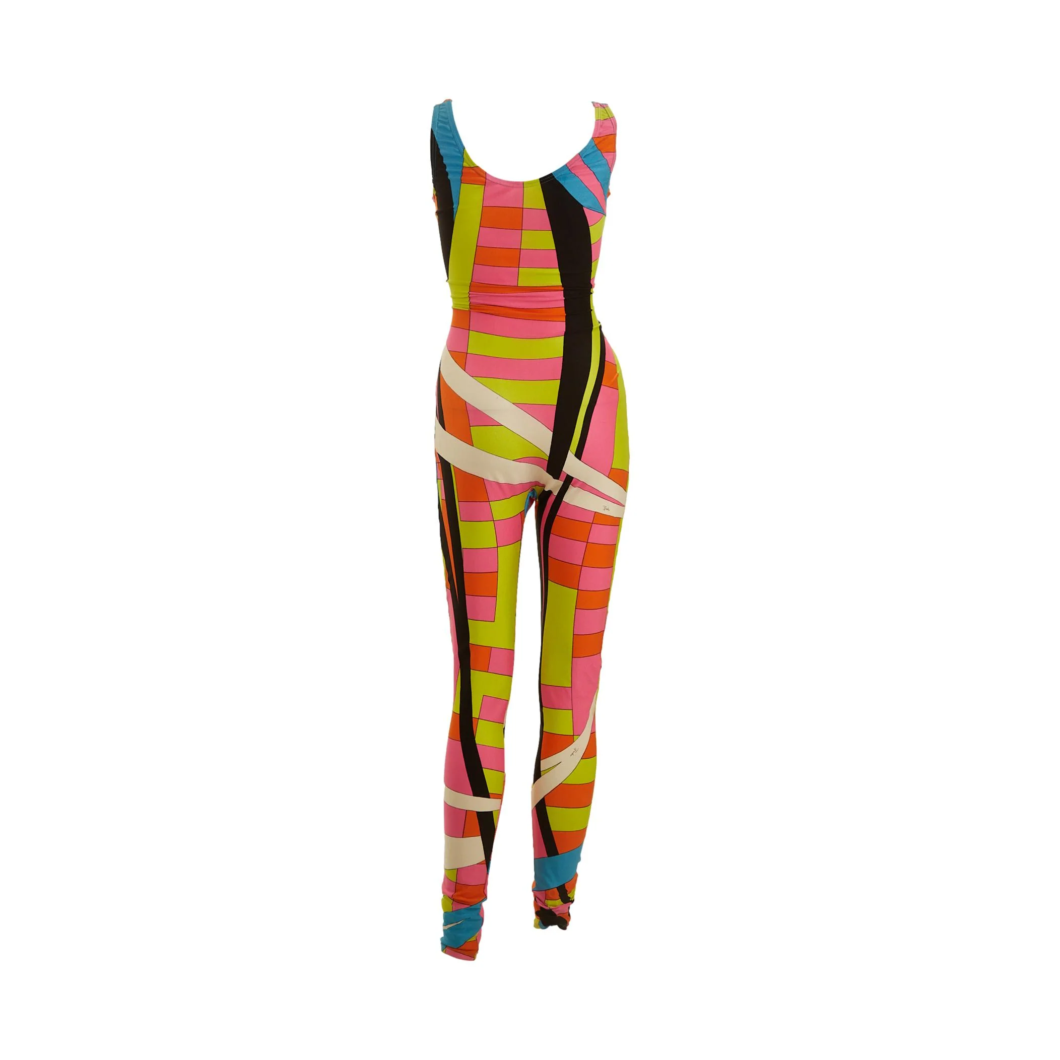 Pucci Multicolor Print Jump Suit - Image 2