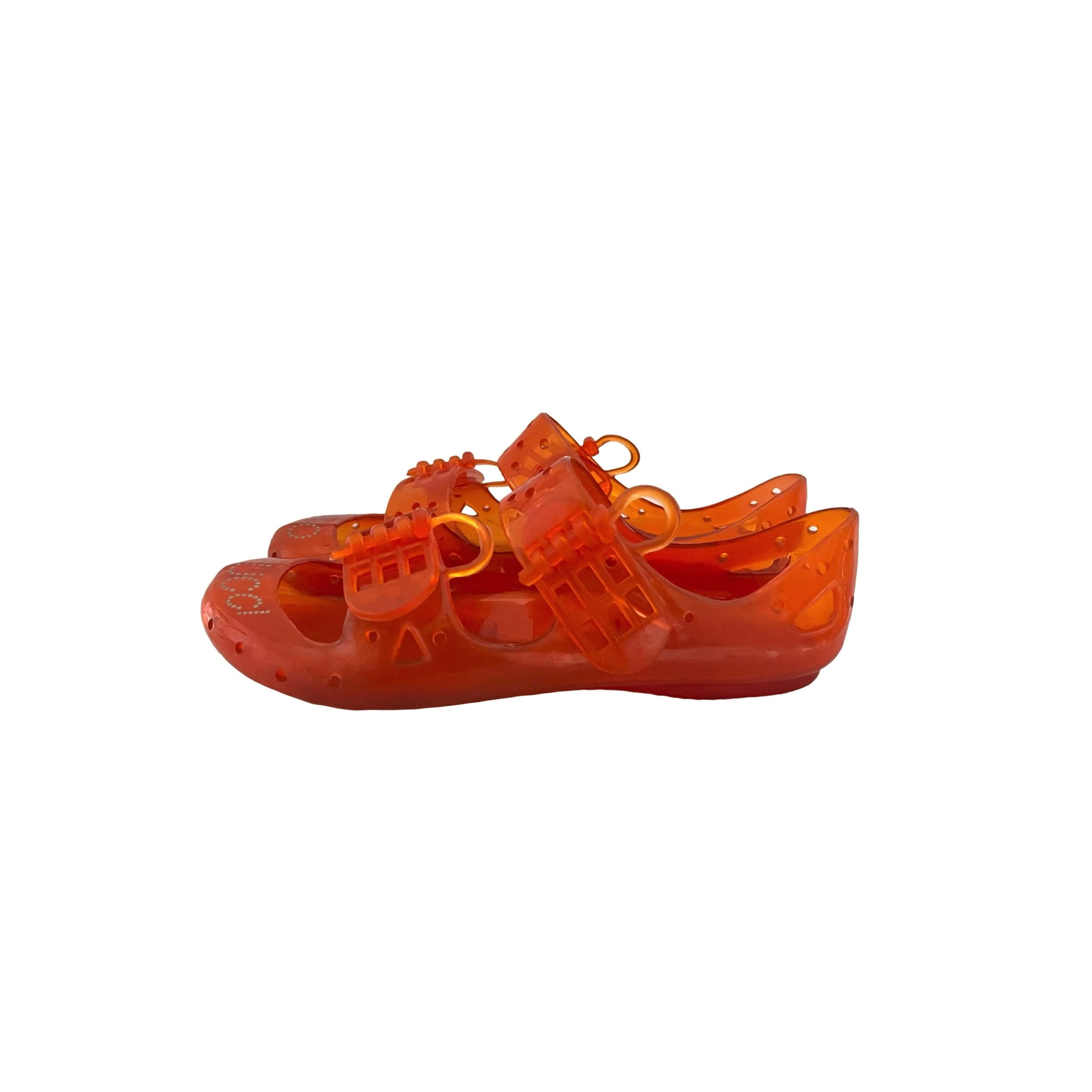 Pucci Orange Marmalade Jelly Shoes - Image 2