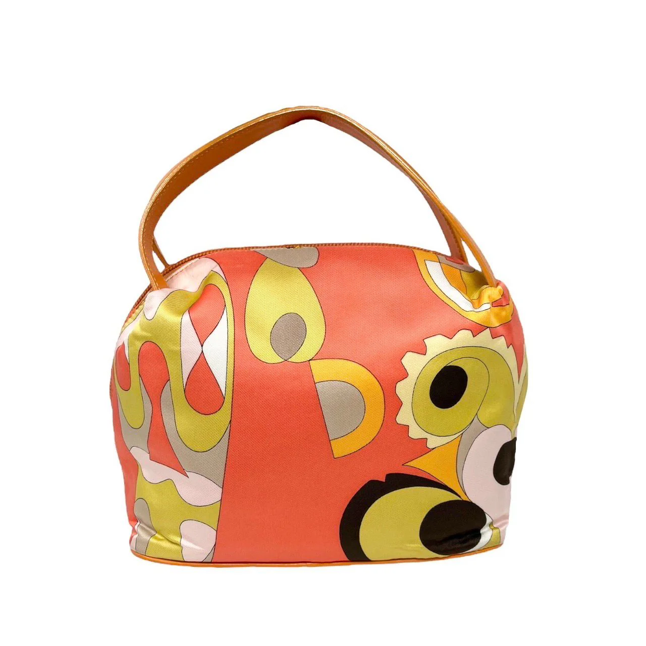 Pucci Orange Print Mini Bag - Image 2