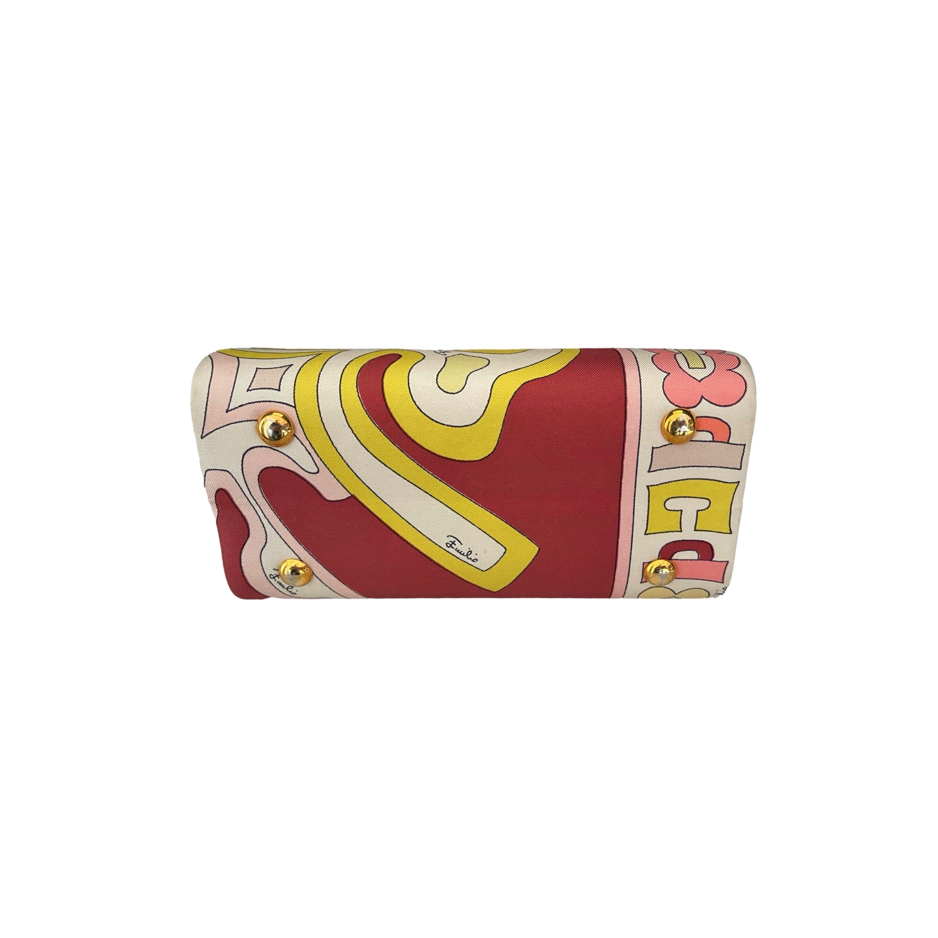 Pucci Pink Chain Box Clutch - Image 4
