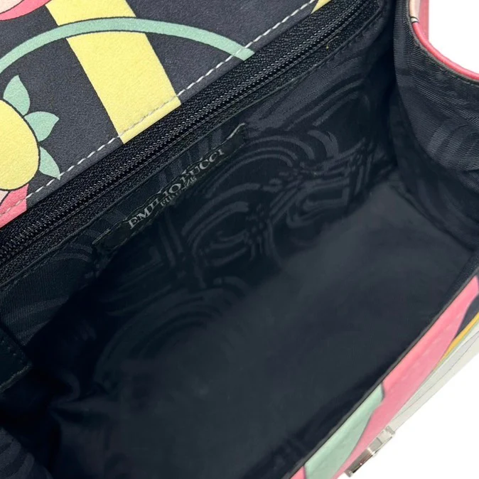 Pucci Pink Charm Mini Top Handle Bag - Image 3
