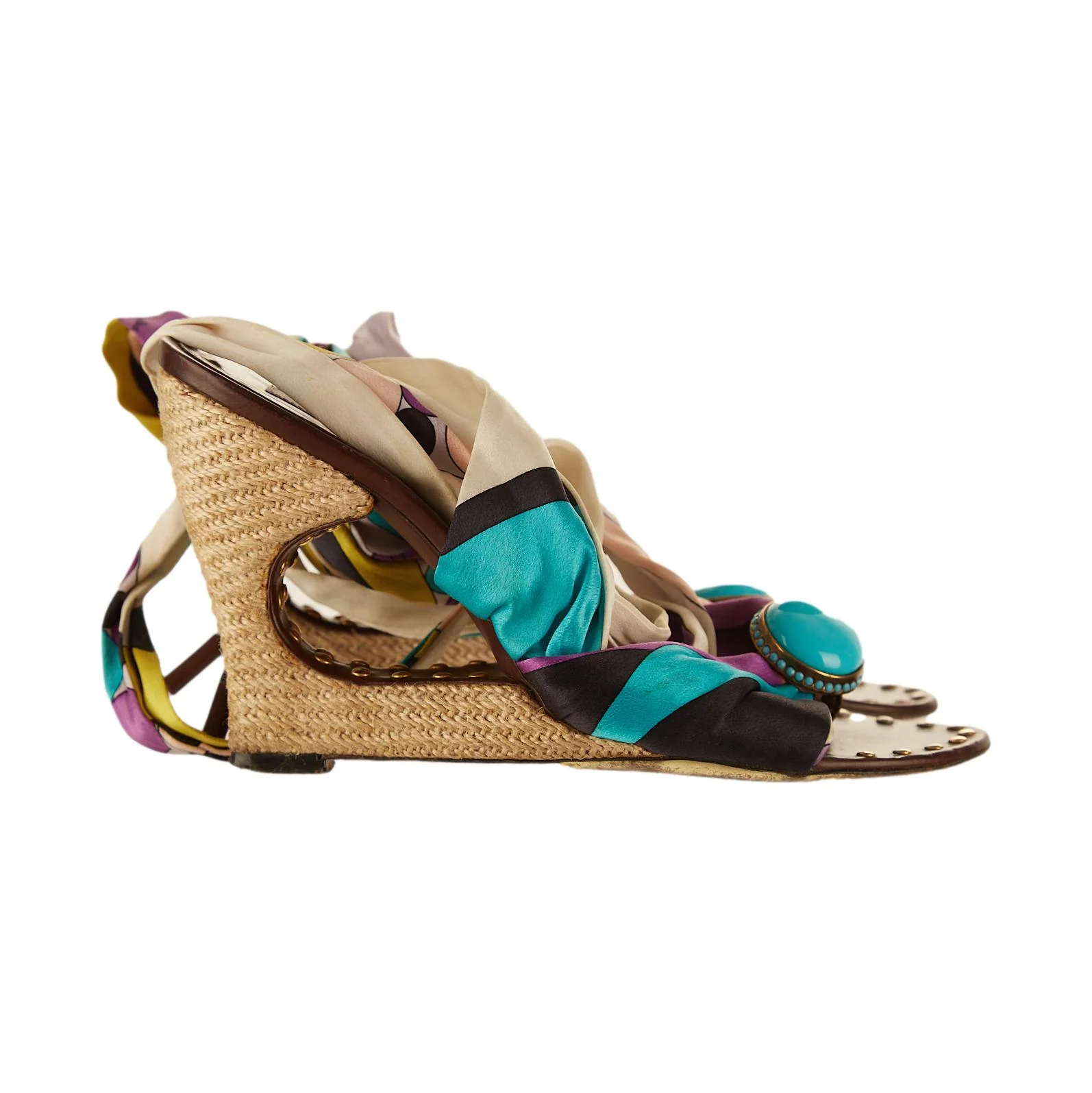 Pucci Print Tie Heels - Image 2
