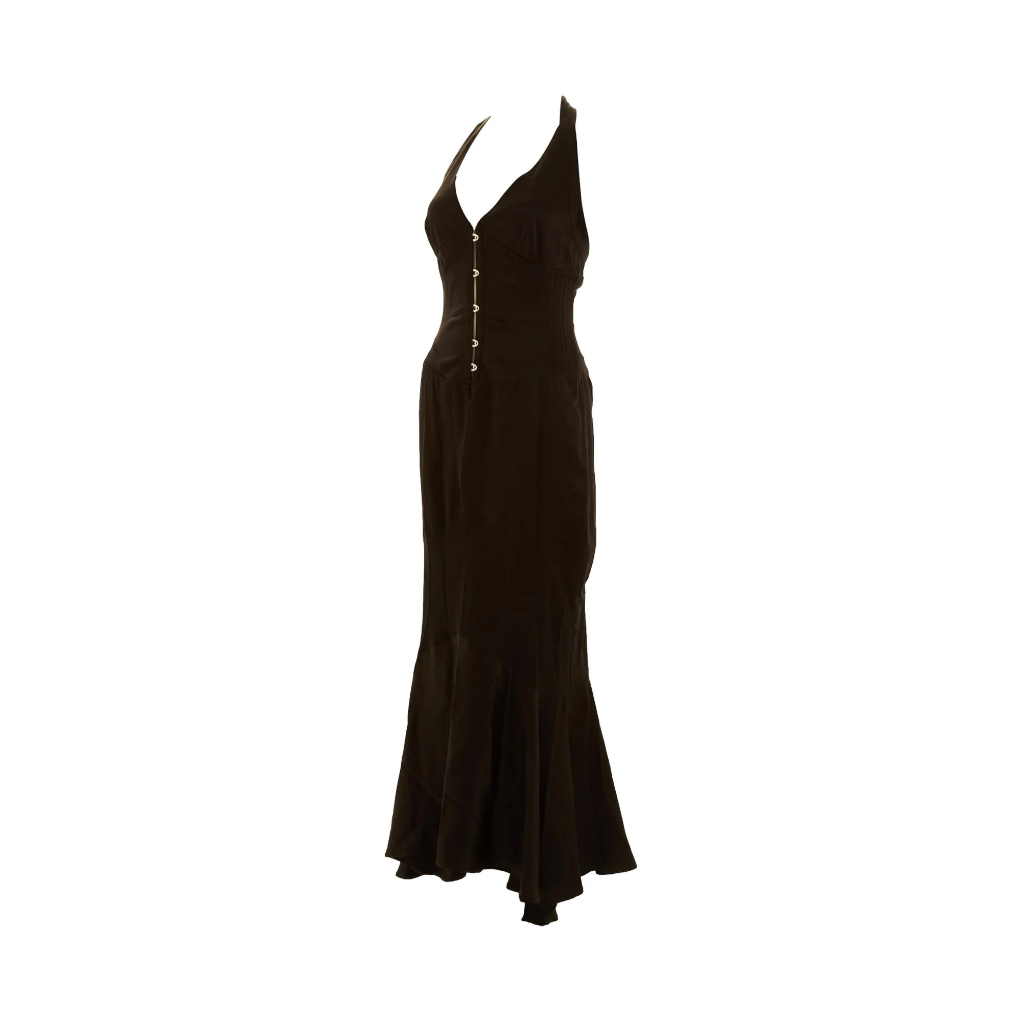 Roberto Cavalli Black Corset Dress - Image 2