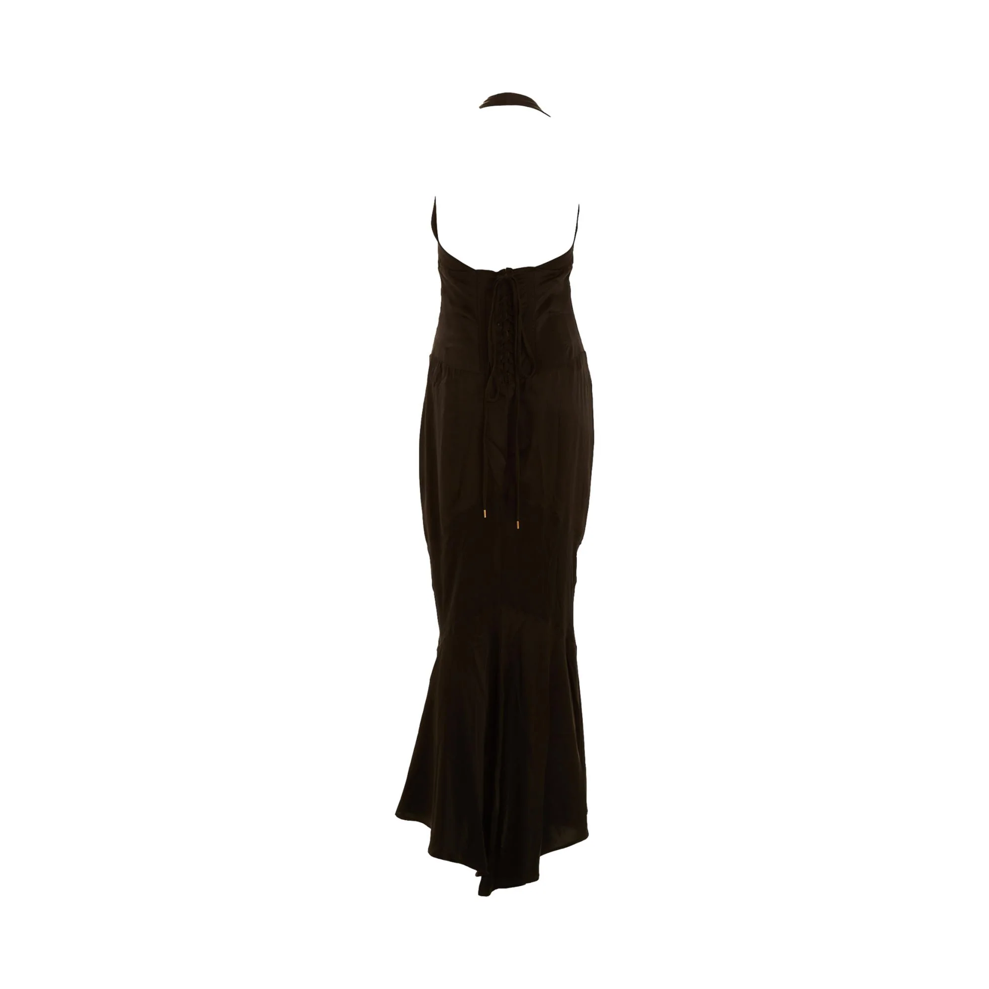 Roberto Cavalli Black Corset Dress - Image 3