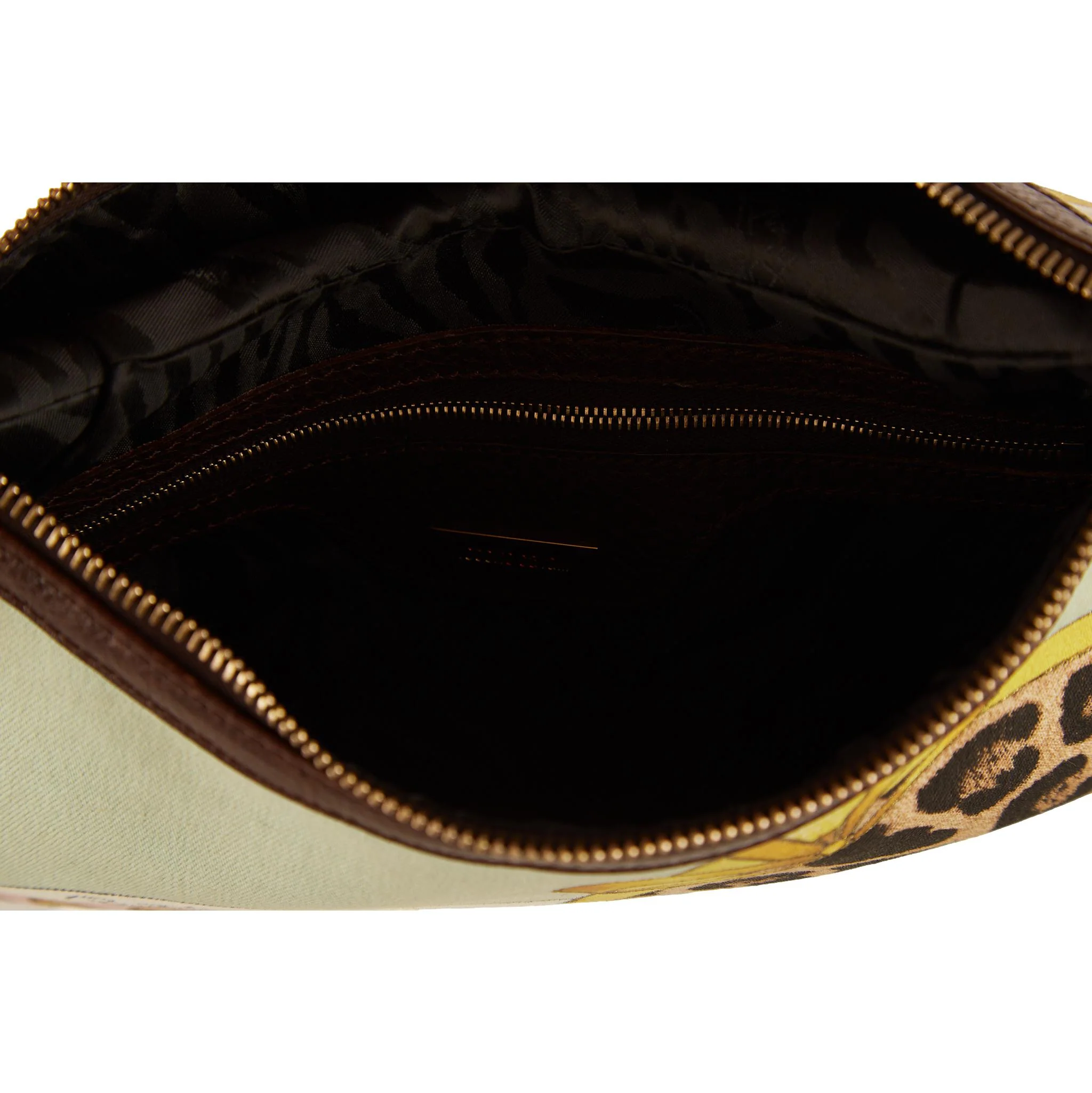 Roberto Cavalli Blue Animal Print Chain Shoulder Bag - Image 5