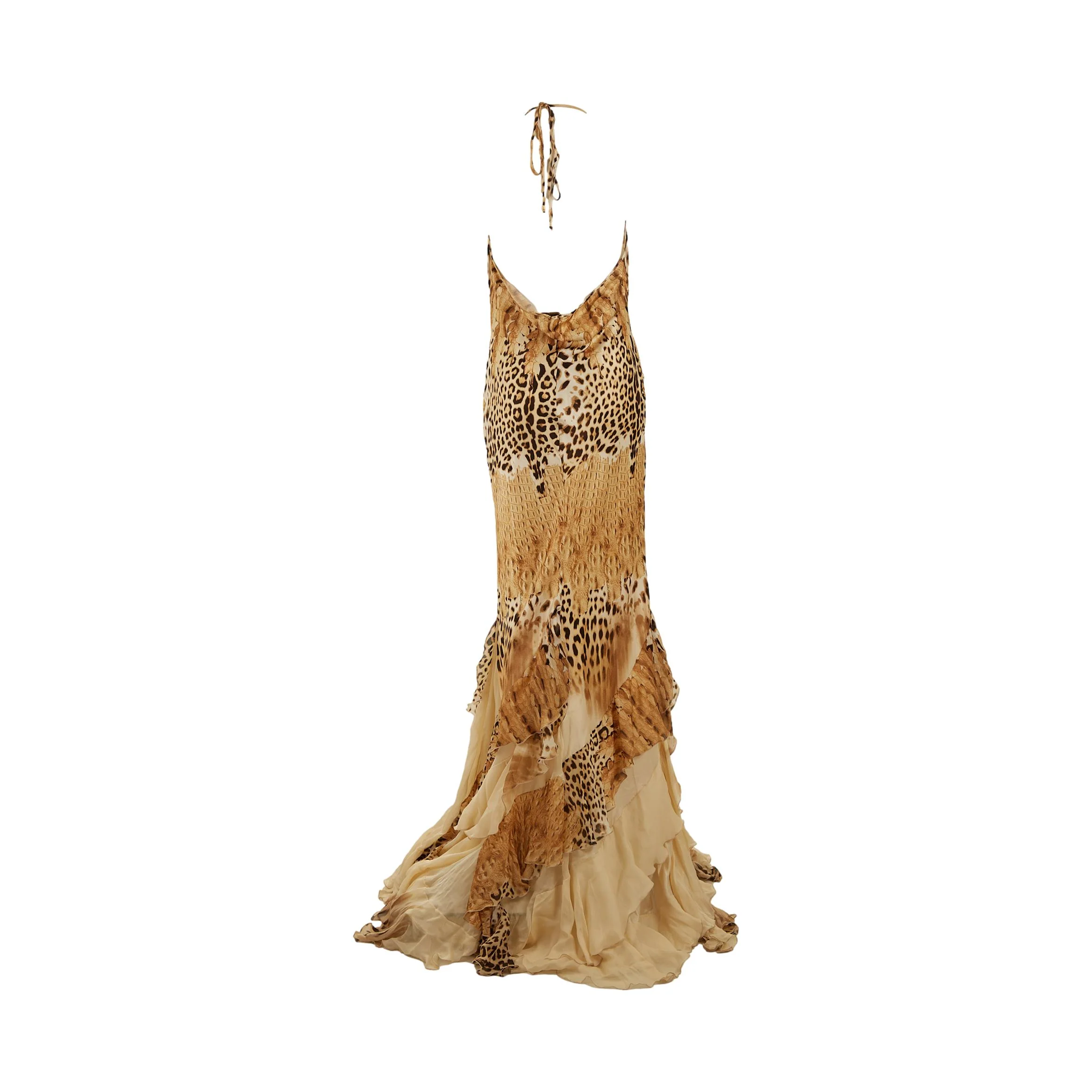 Roberto Cavalli Cheetah Print Gown - Image 2