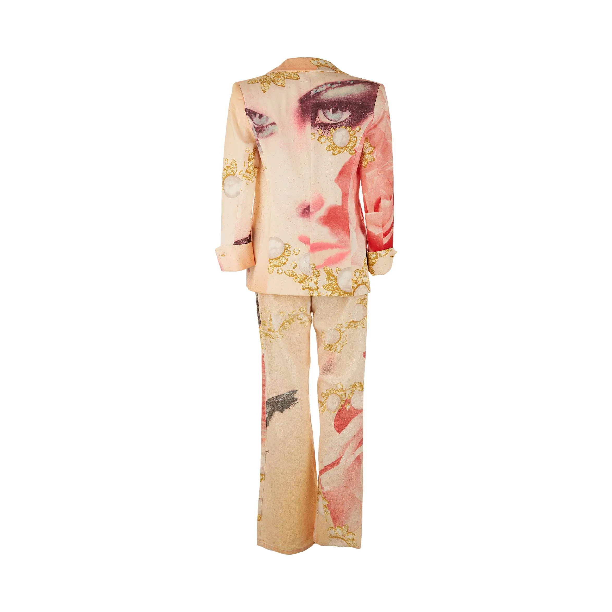 Roberto Cavalli Pink Eye Suit Set - Image 2
