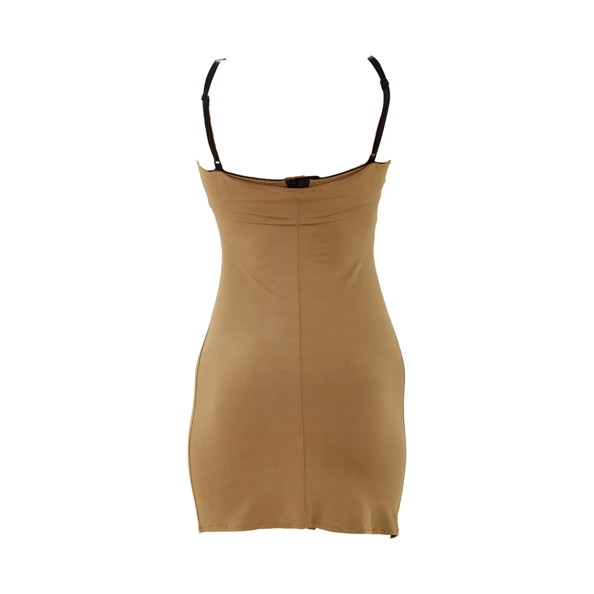 Roberto Cavalli Gold + Black Lace Mini Dress - Image 2