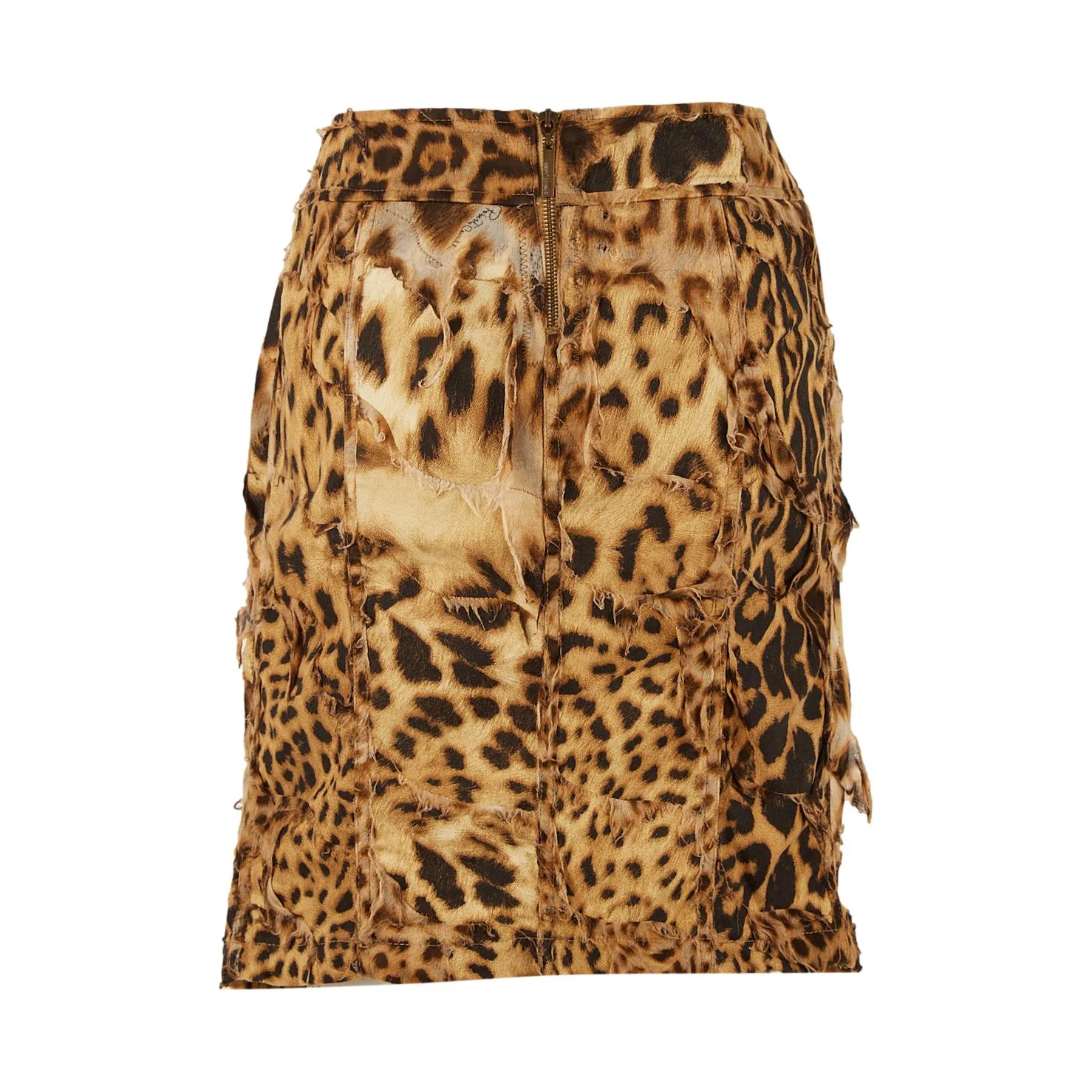 Roberto Cavalli Cheetah Print Skirt - Image 2