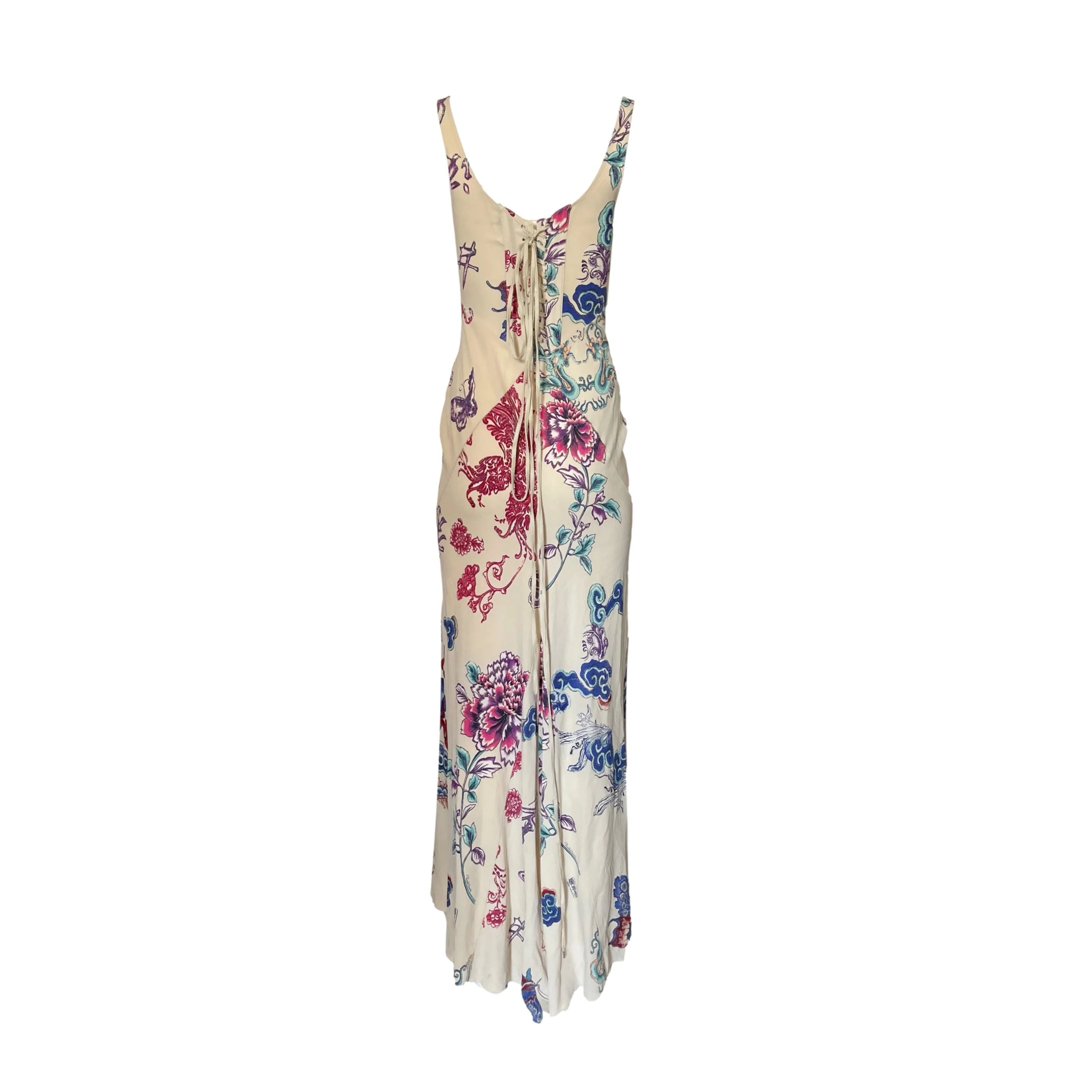 Roberto Cavalli Multicolor Dragon Print Dress - Image 2