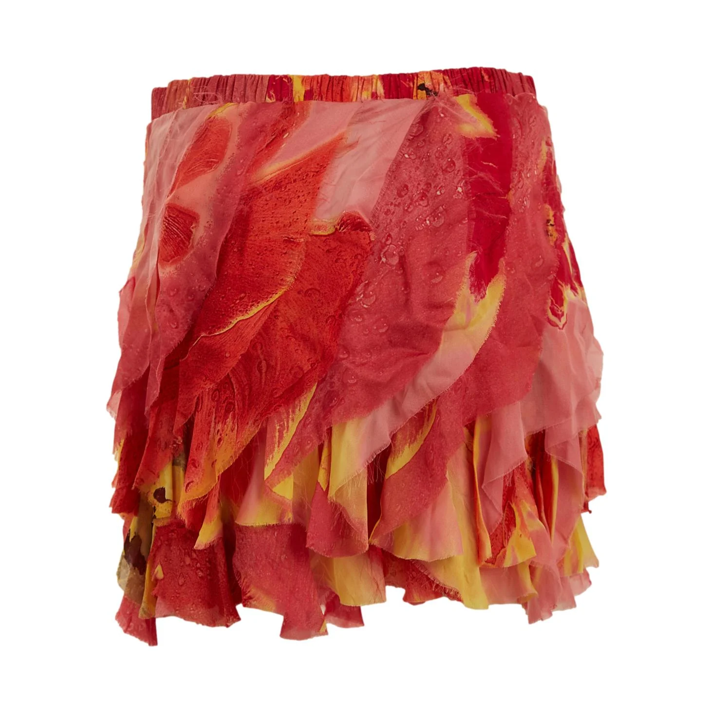 Roberto Cavalli Pink Ruffle Skirt - Image 2