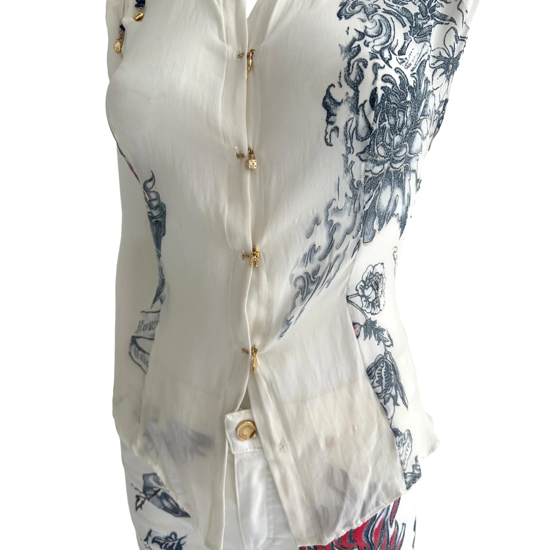 Roberto Cavalli Tattoo Print Set - Image 3