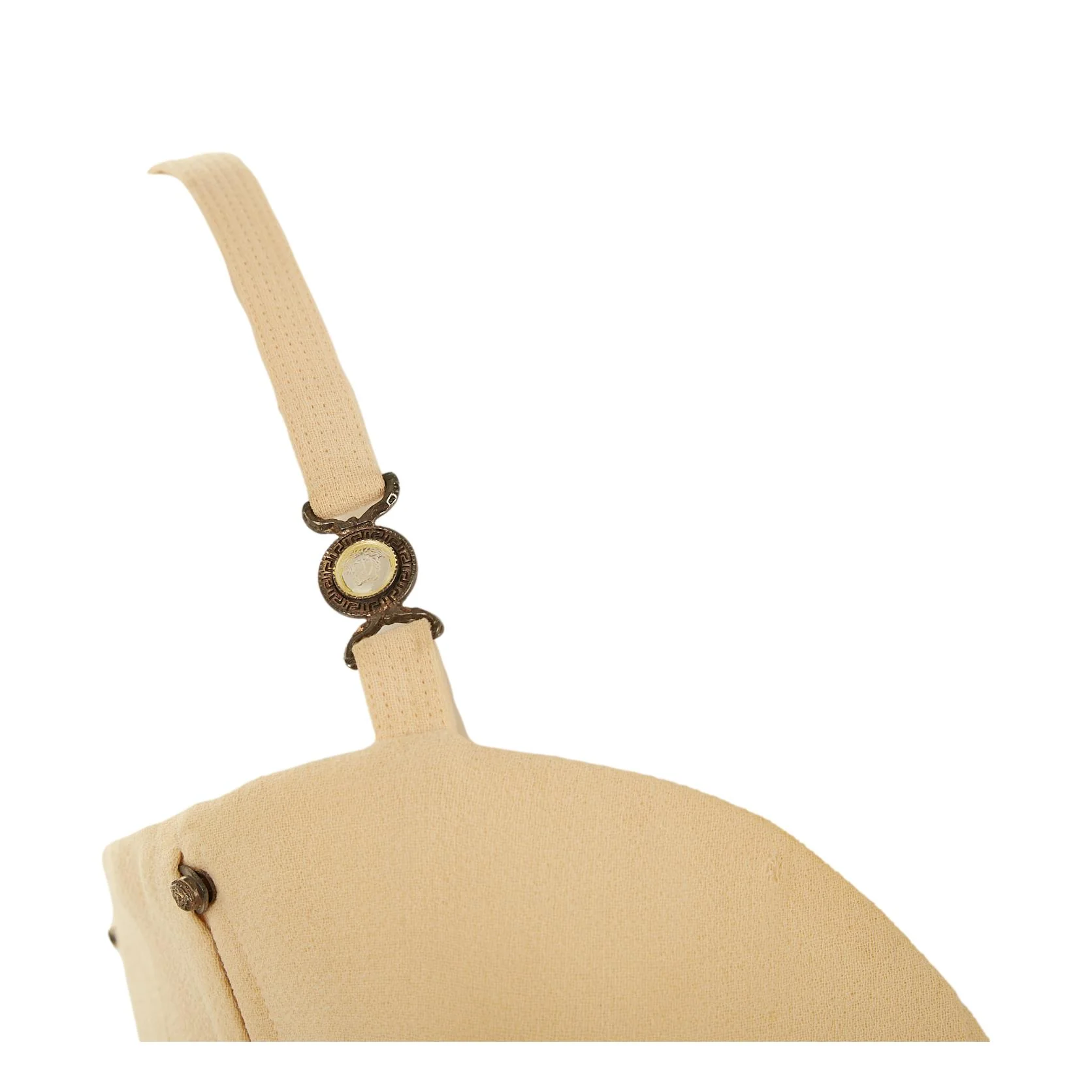 Versace Beige Medusa Corset Dress - Image 5