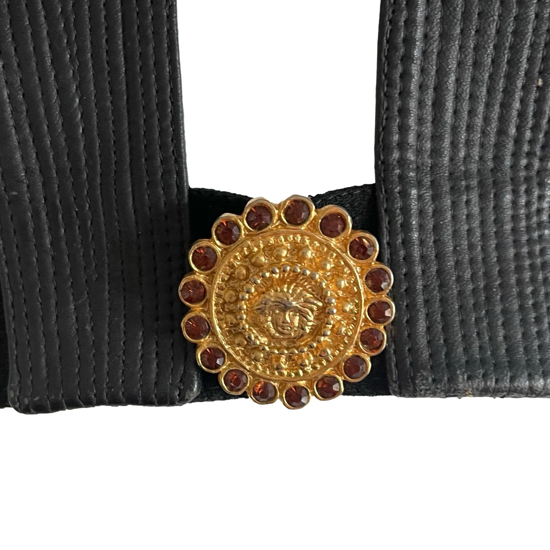 Versace Black Leather ‘92 Bondage Set - Image 3