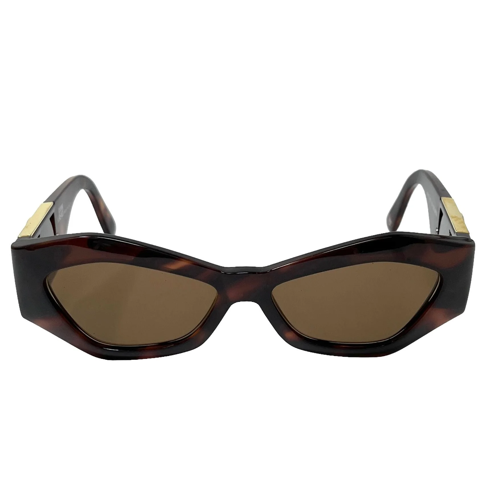 Versace Tortoise Oversized Sunglasses - Image 3