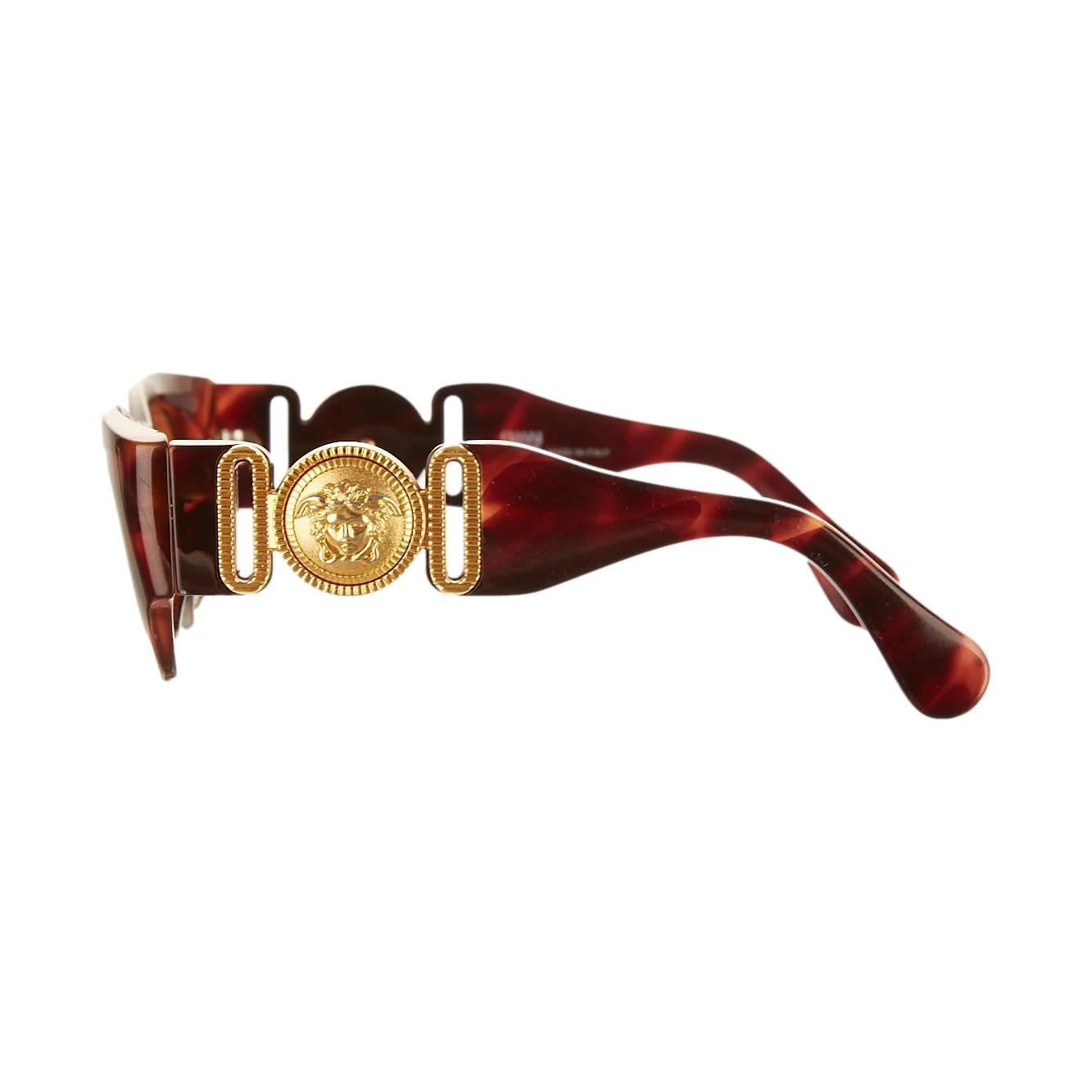 Versace Brown Medusa Sunglasses - Image 3