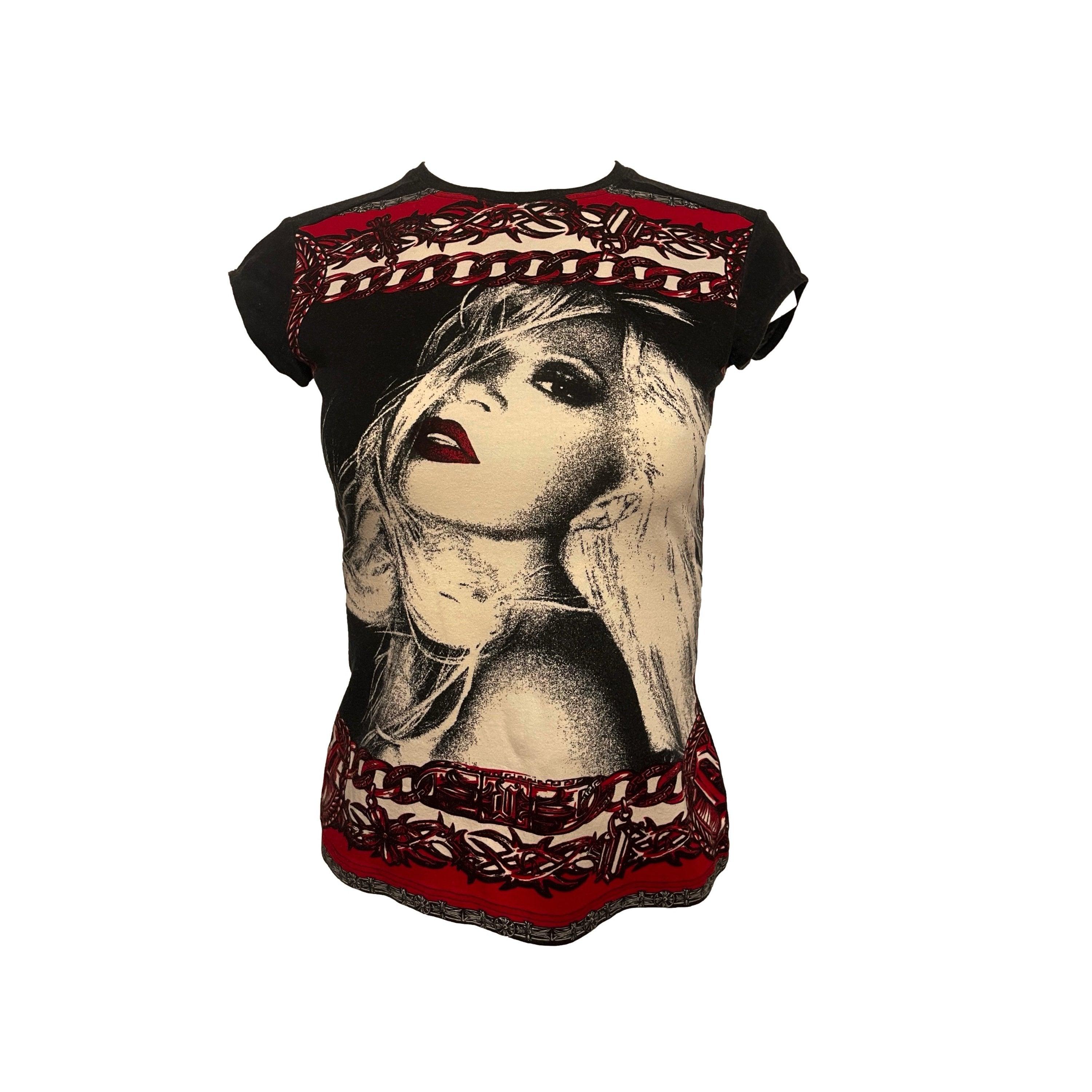 Versace 'Donatella' Print T-Shirt