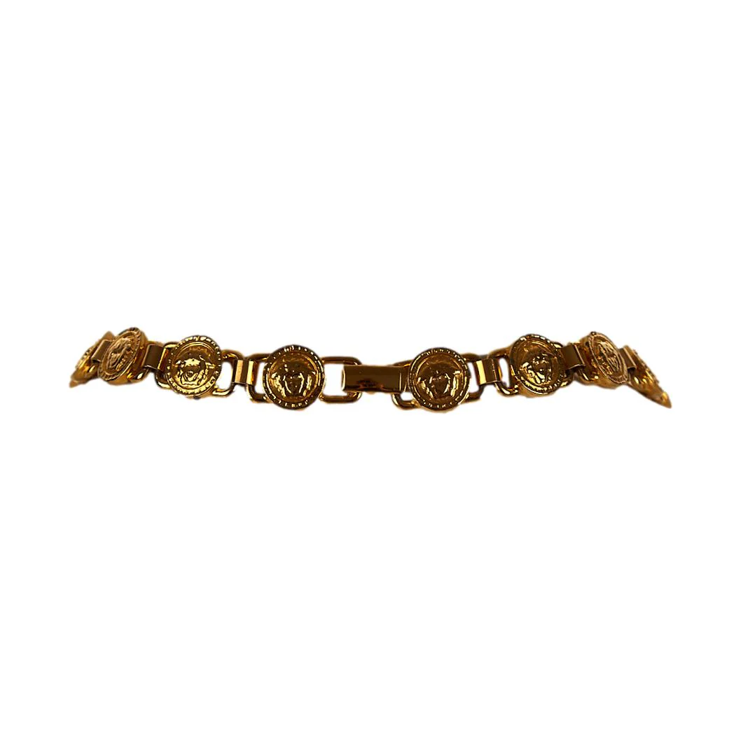 Versace Gold Medusa Medallion Choker - Image 2