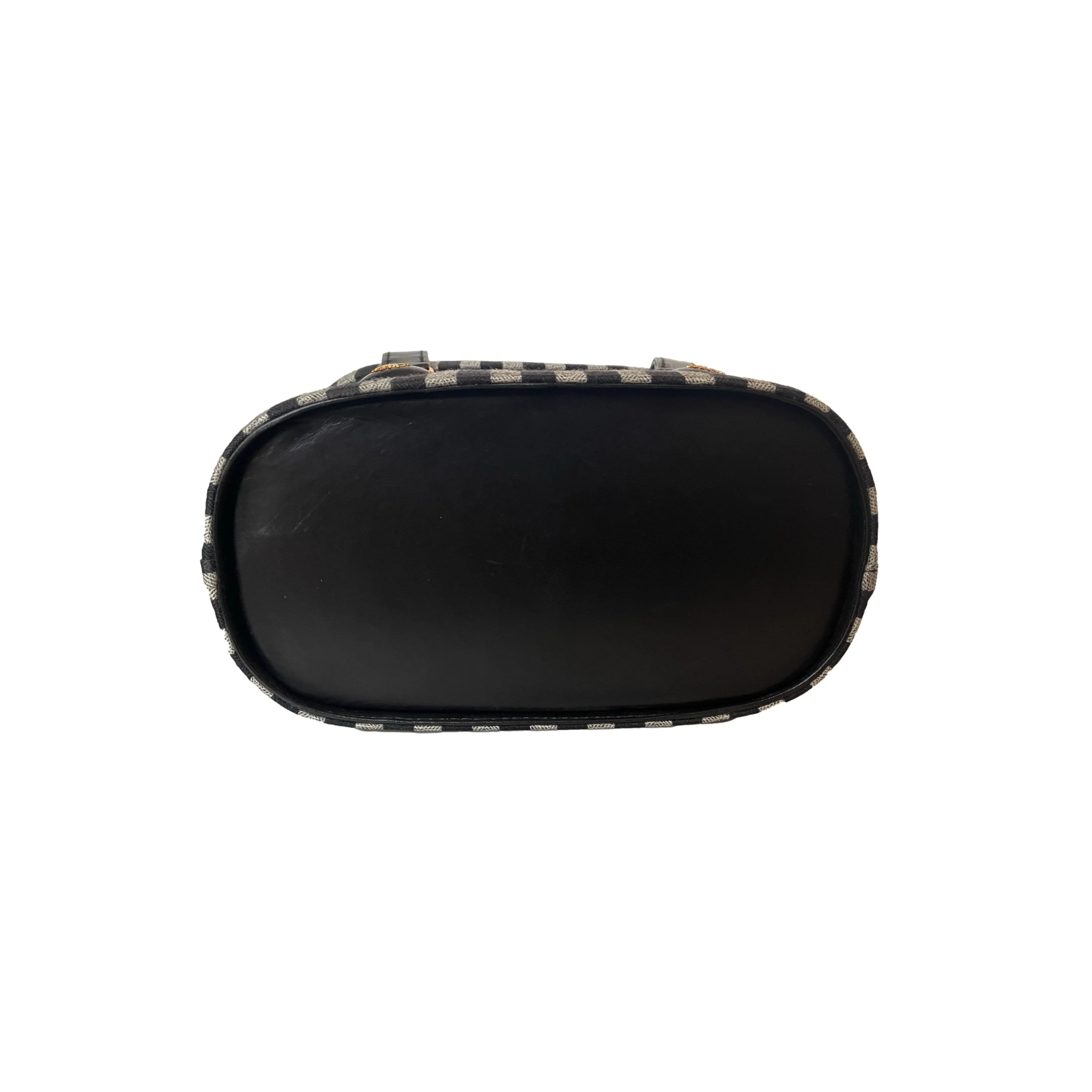 Versace Grey Stripe Top Handle Box Bag - Image 3