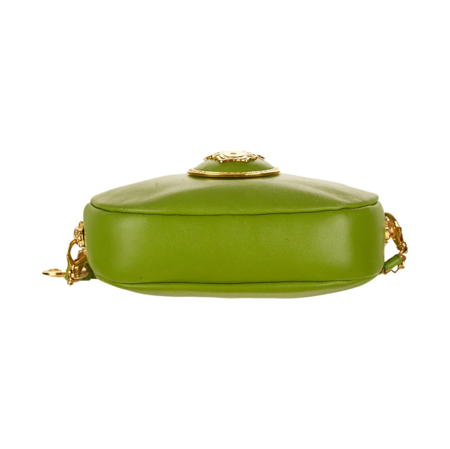 Versace Lime Green Medusa Mini Shoulder Bag - Image 2