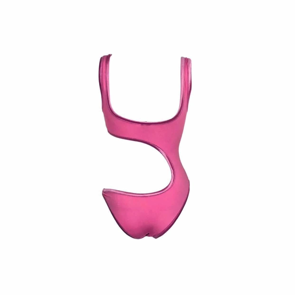 Versace Pink Cut Out Charm One Piece - Image 3