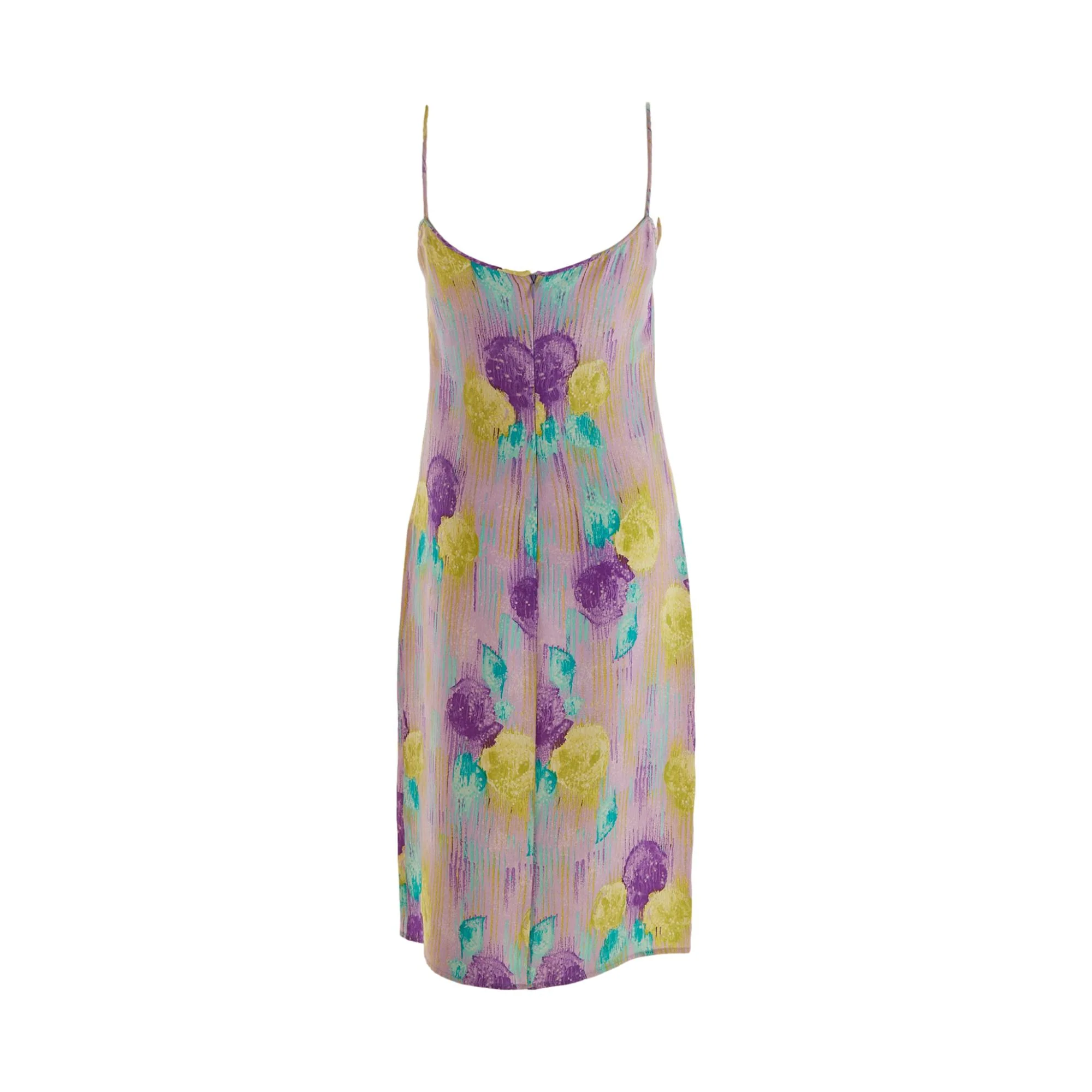 Versace Purple Print Dress - Image 2