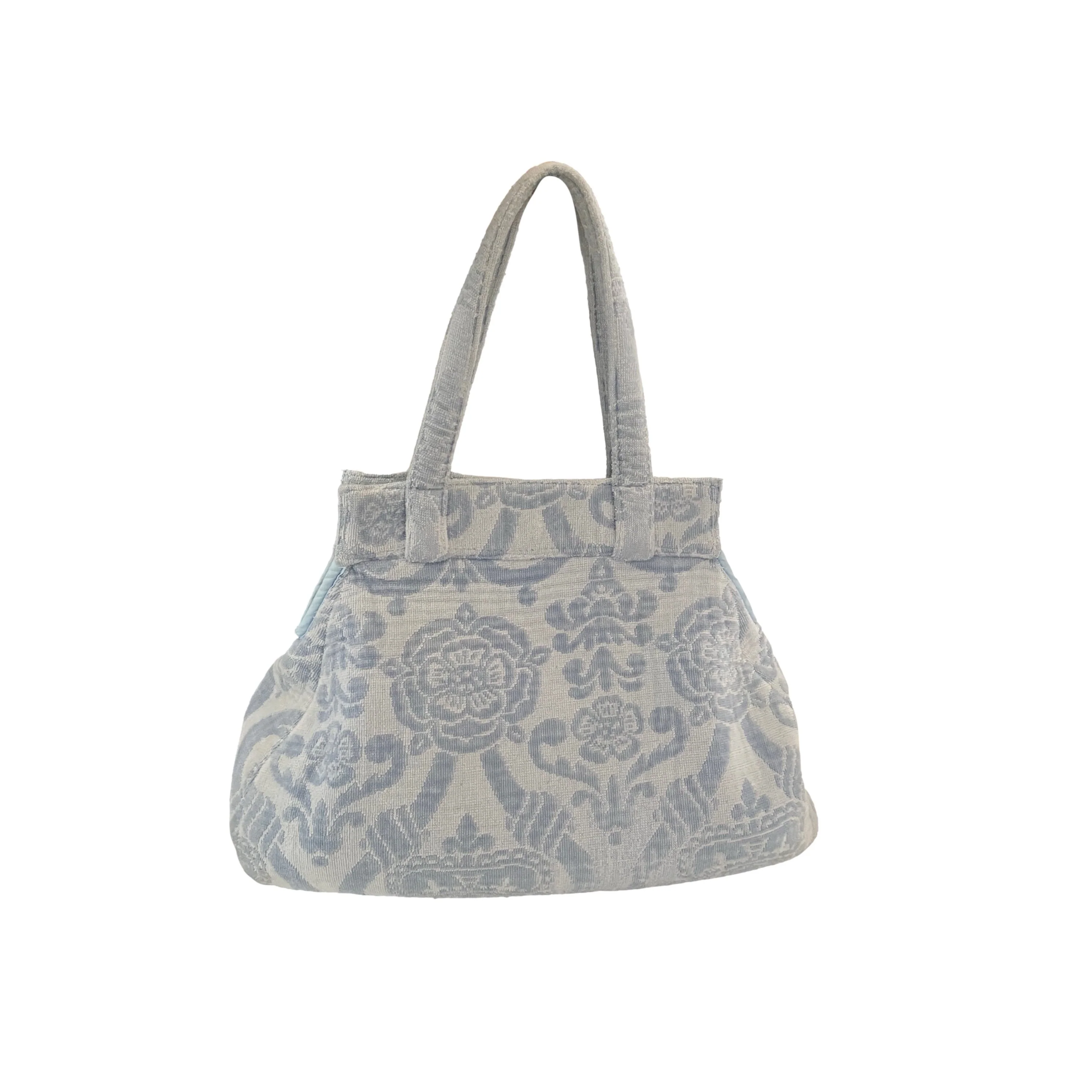 Vivienne Westwood Baby Blue Terrycloth Shoulder Bag - Image 2