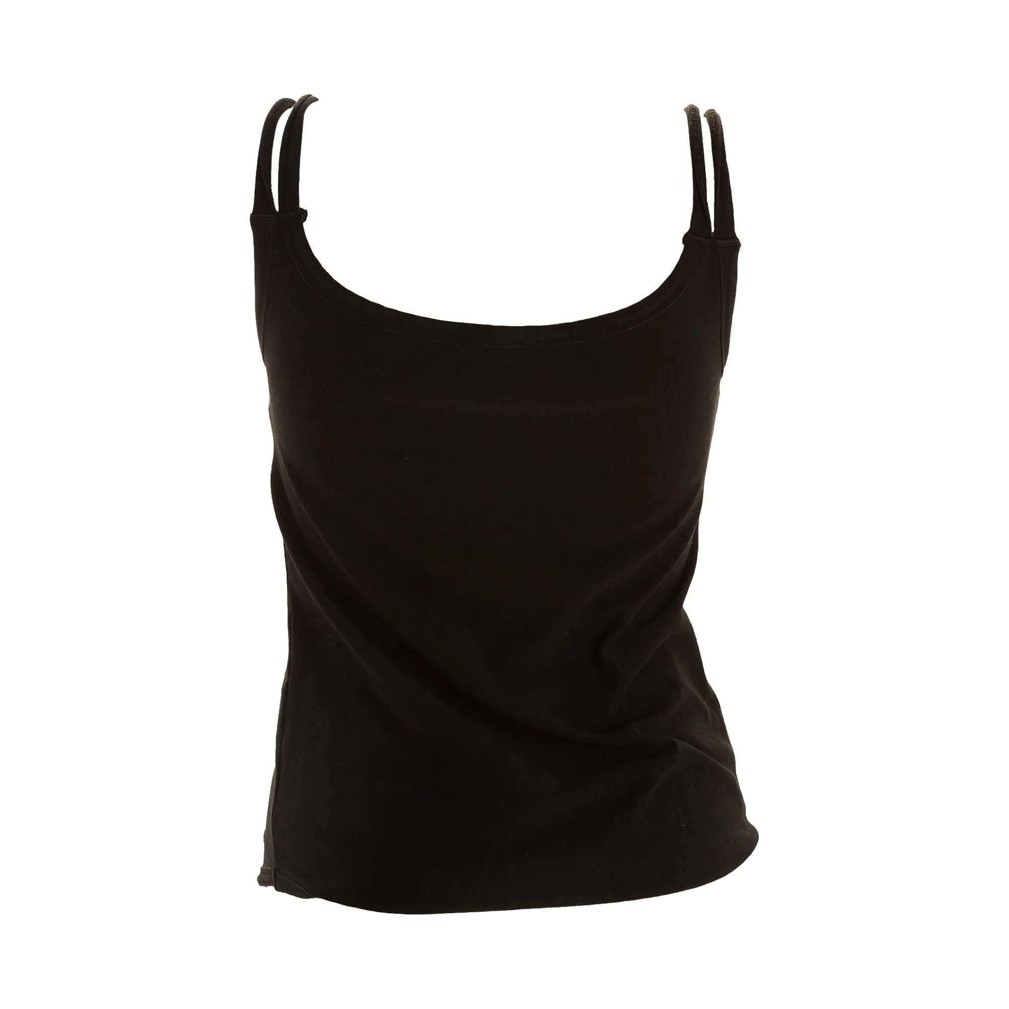 Vivienne Westwood Black Embroidered Orb Tank - Image 2