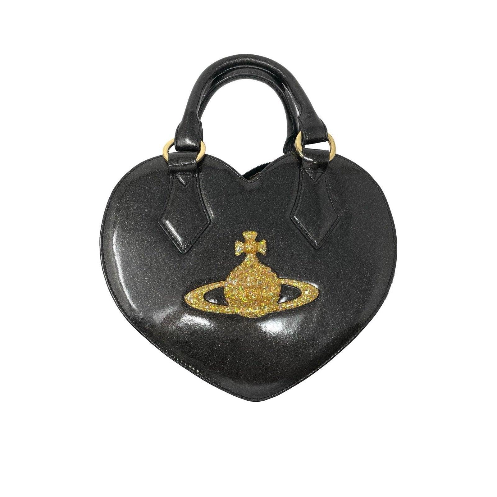 Vivienne Westwood Black Heart Bag