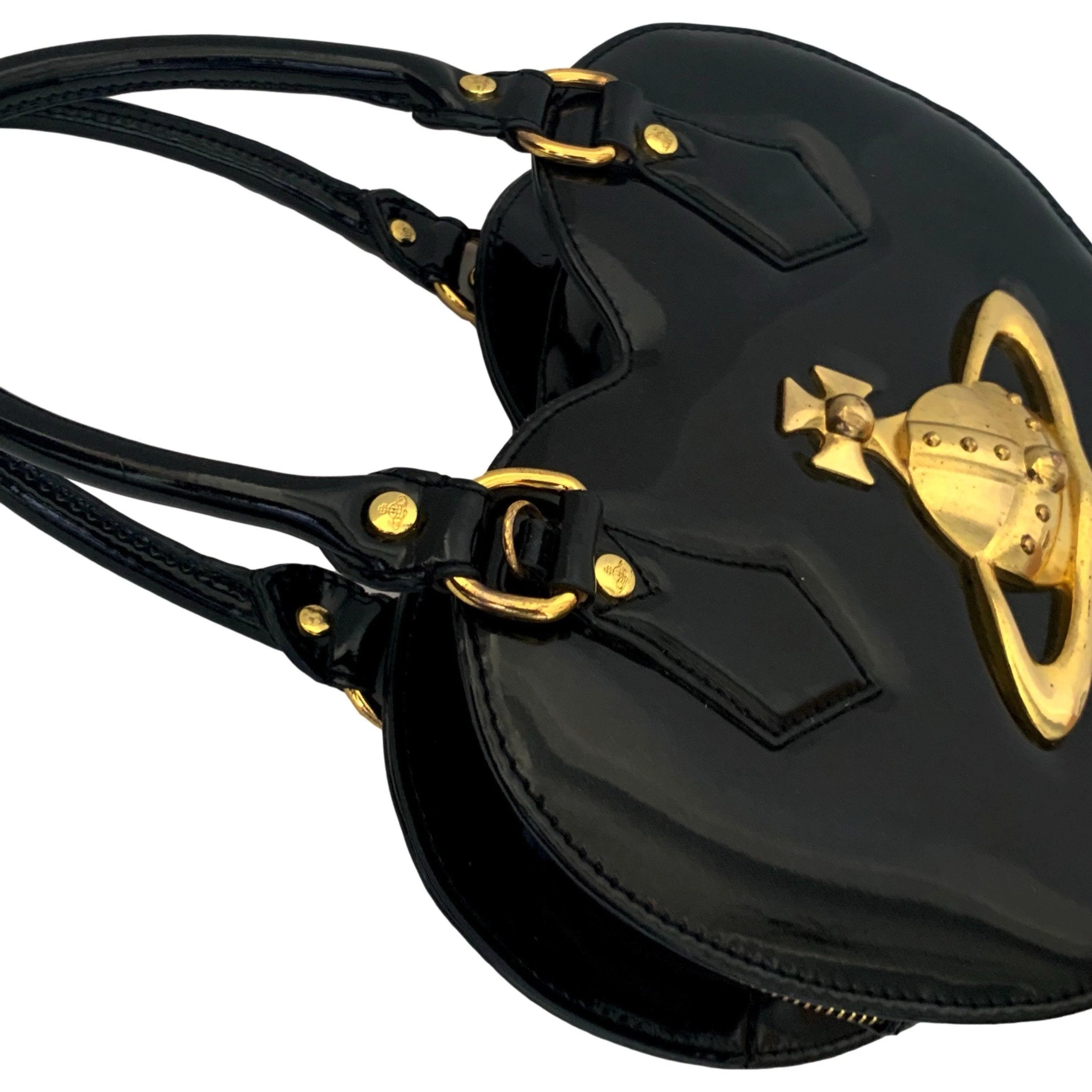 Vivienne Westwood Black Heart Bag - Image 3
