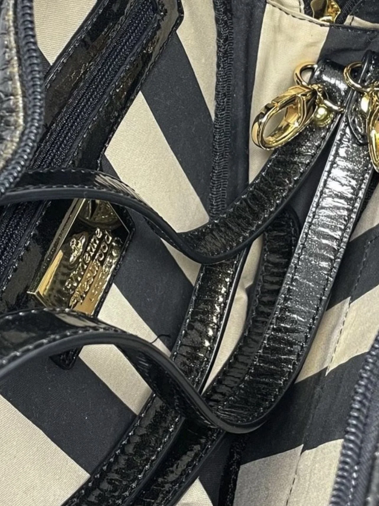 Vivienne Westwood Black Heart Bag - Image 3