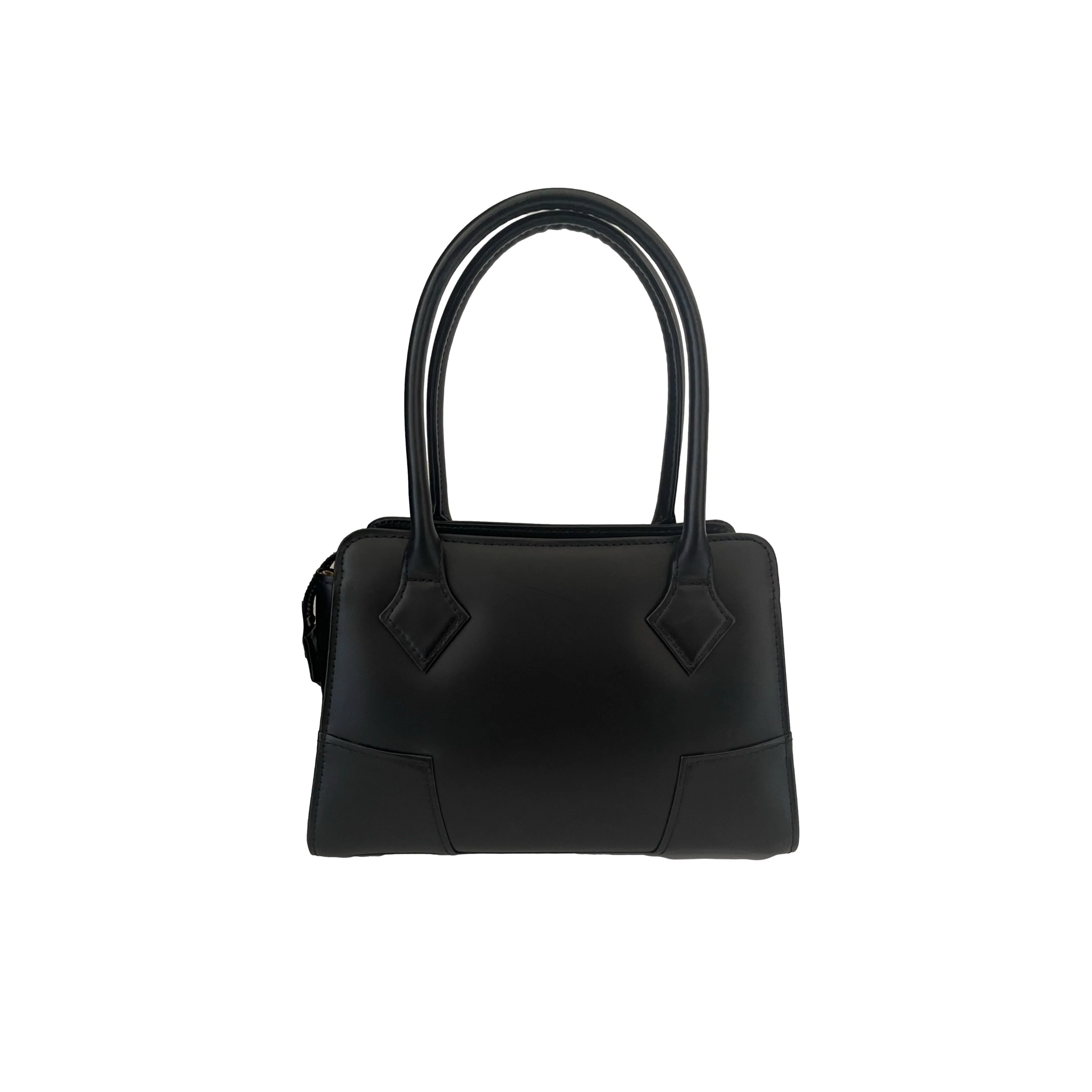 Vivienne Westwood Black Leather Mini Top Handle - Image 2