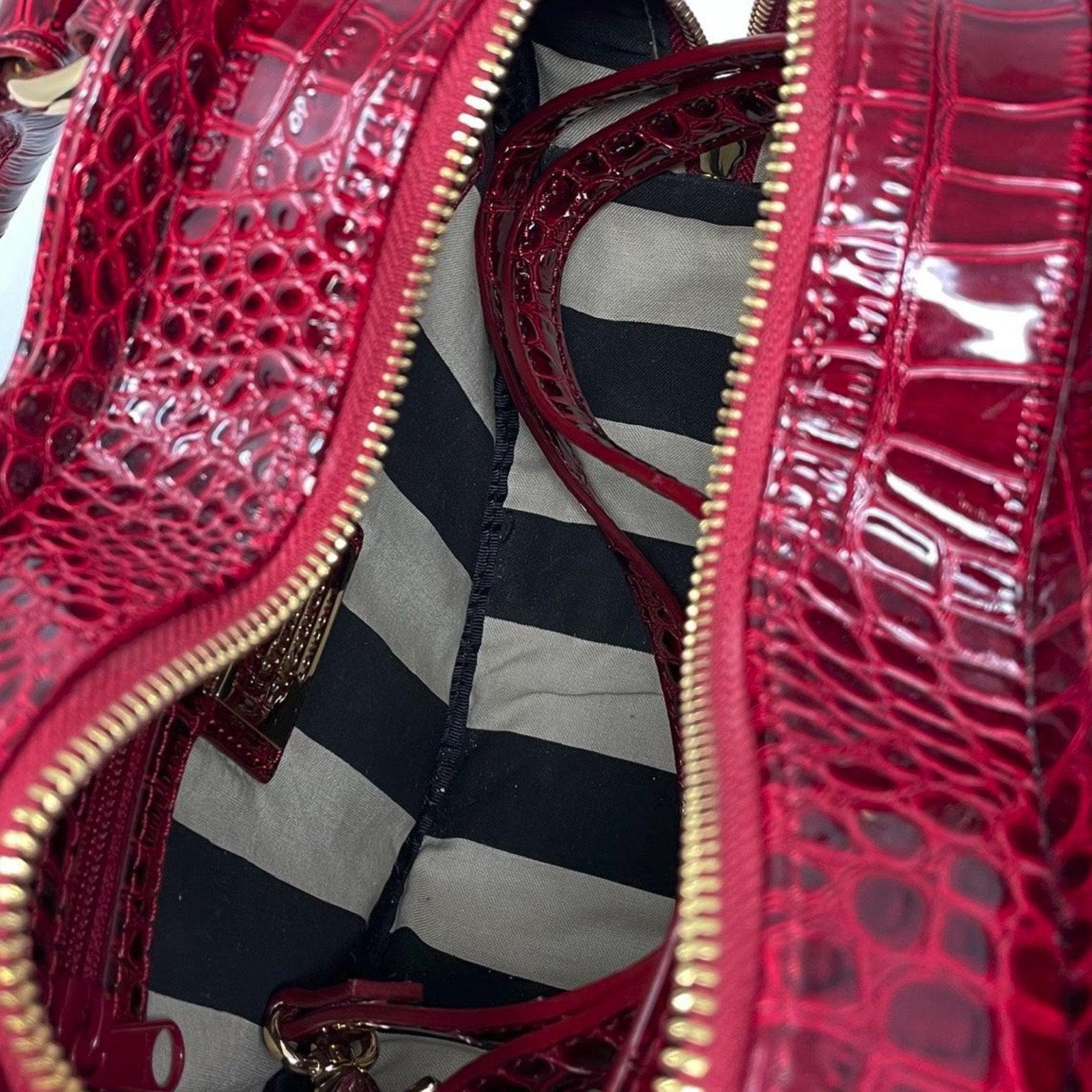 Vivienne Westwood Burgundy Heart Bag - Image 3