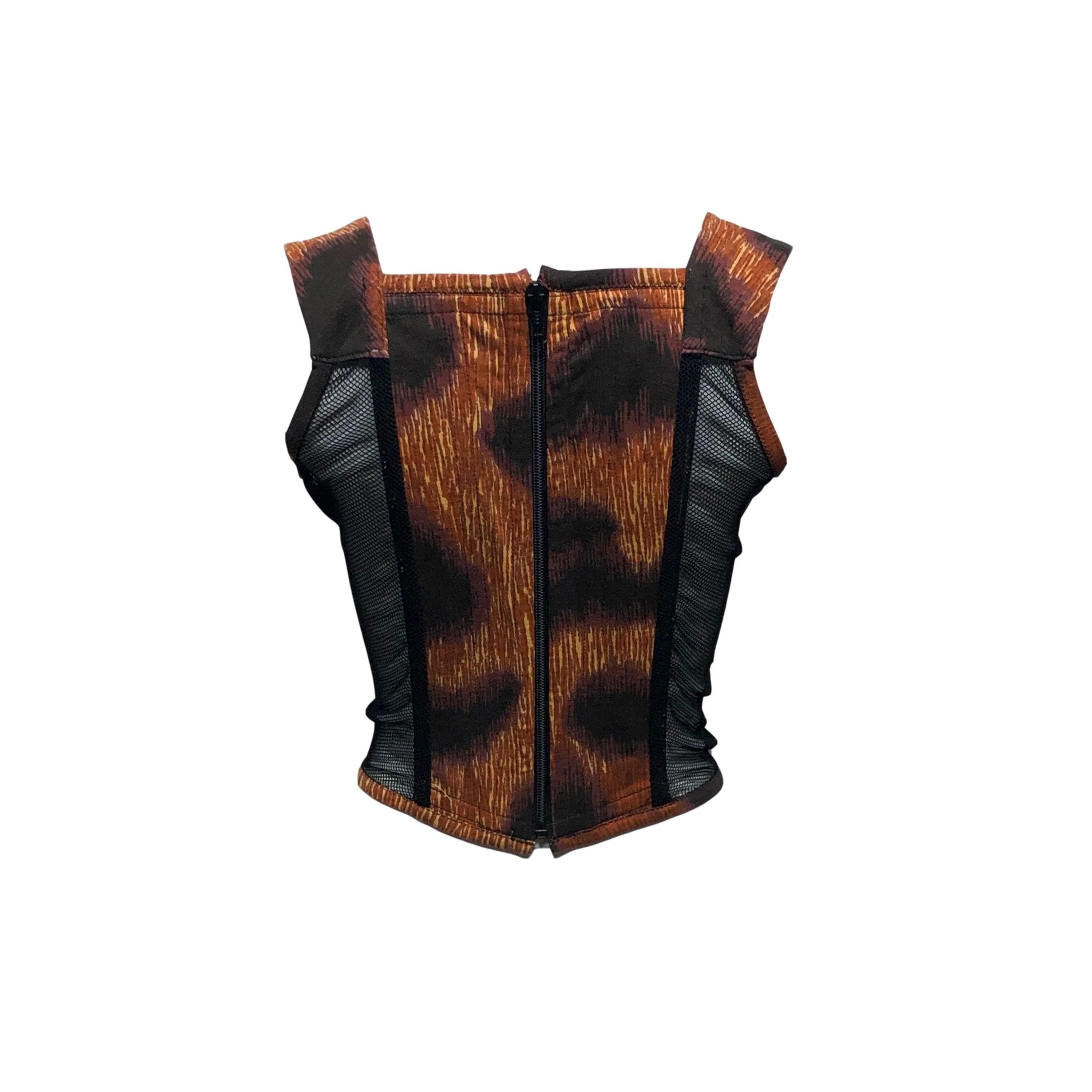 Vivienne Westwood Cheetah Logo Corset - Image 2