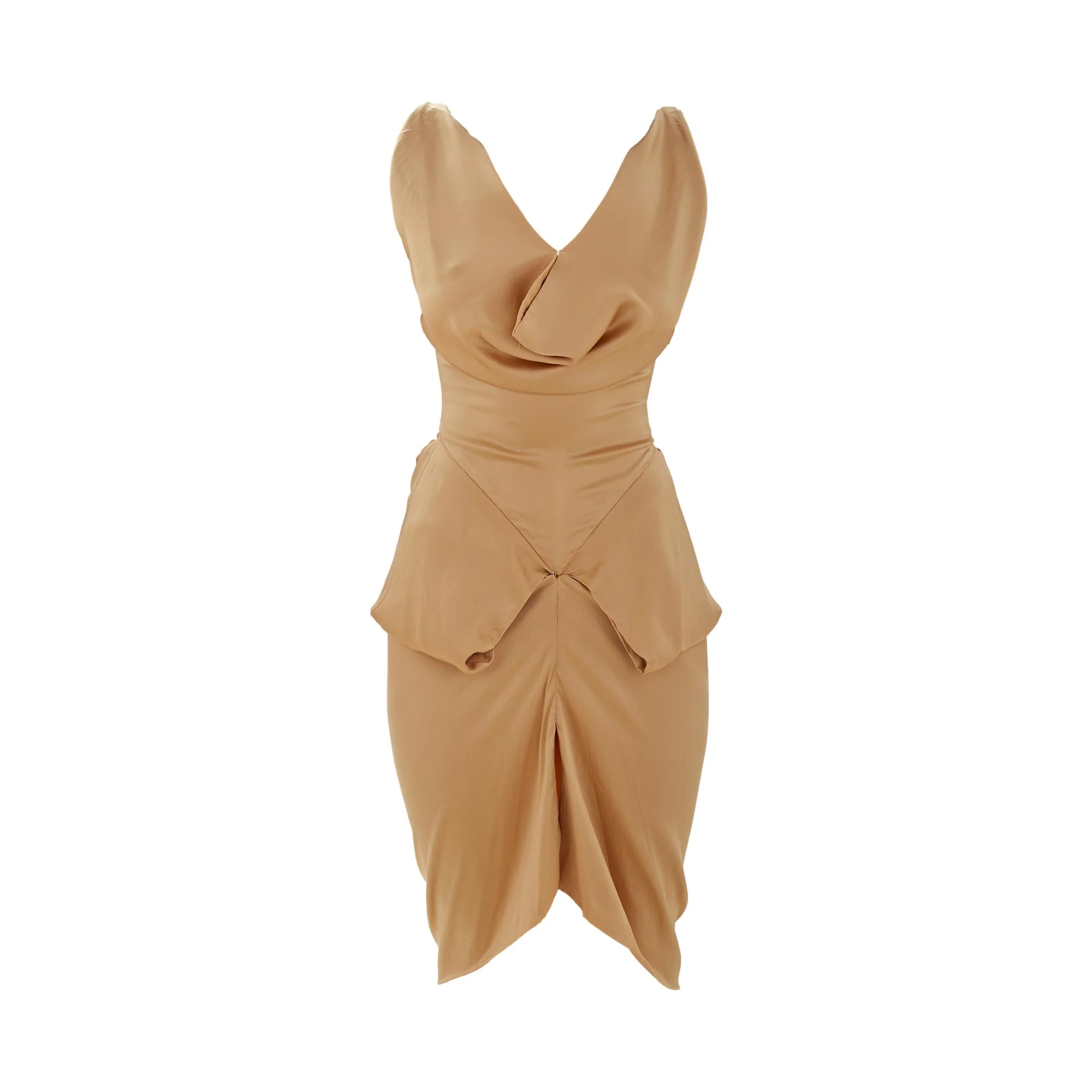 Vivienne Westwood Gold Draped Dress
