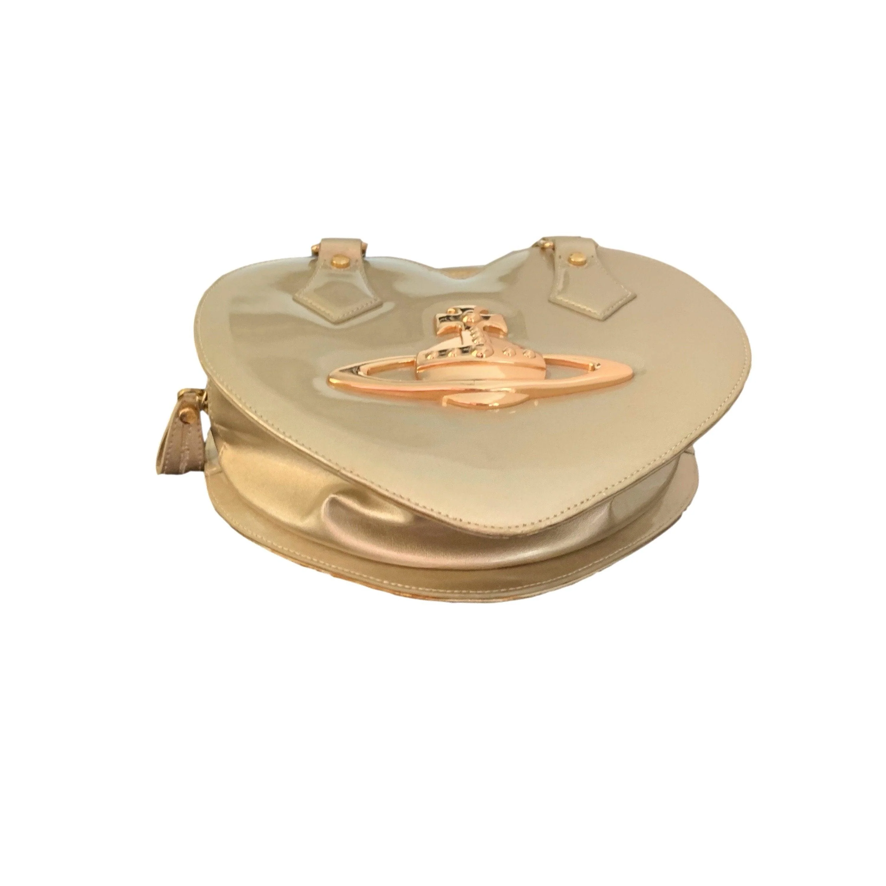 Vivienne Westwood Gold Heart Bag - Image 2