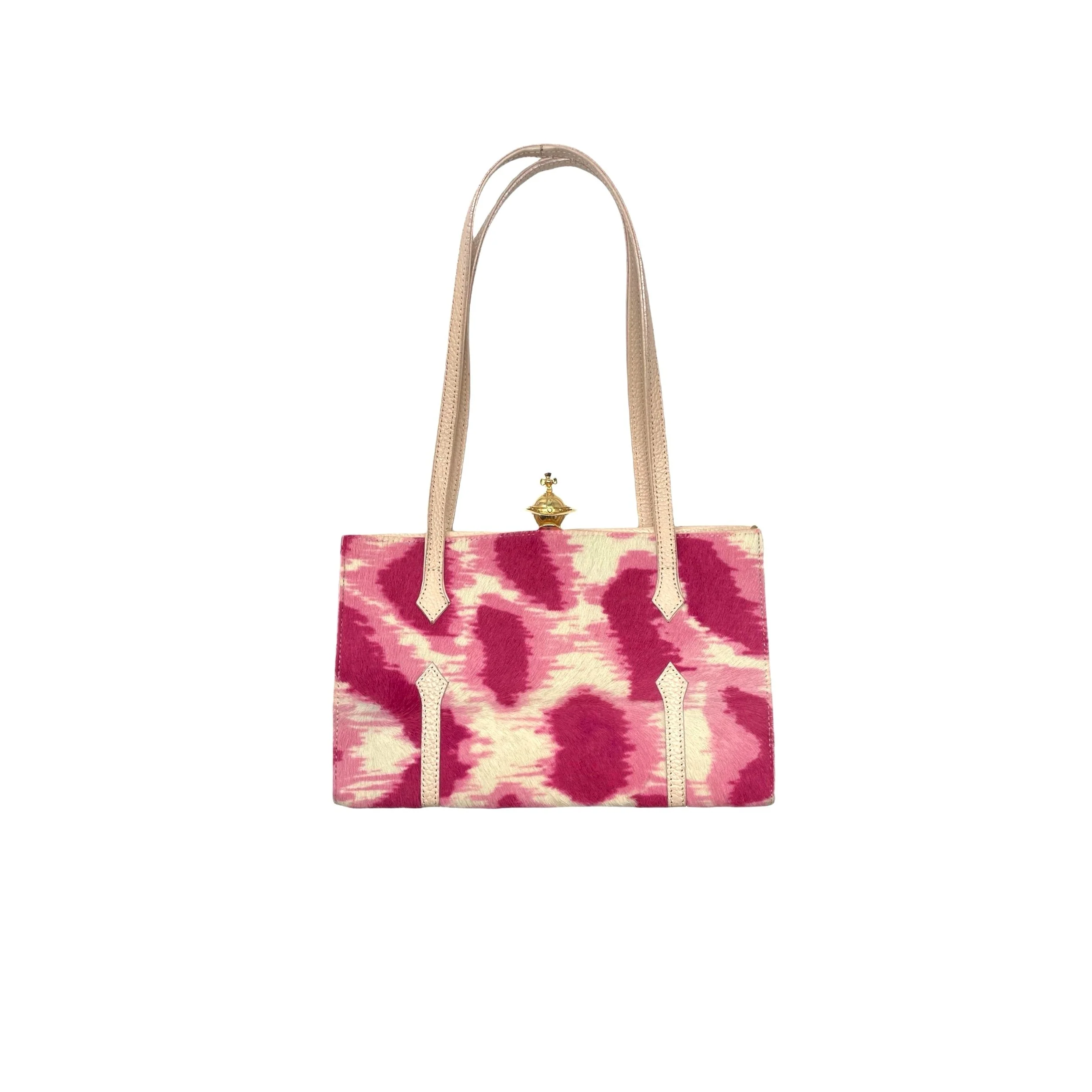 Vivienne Westwood Hot Pink Calf Hair Mini Bag - Image 2