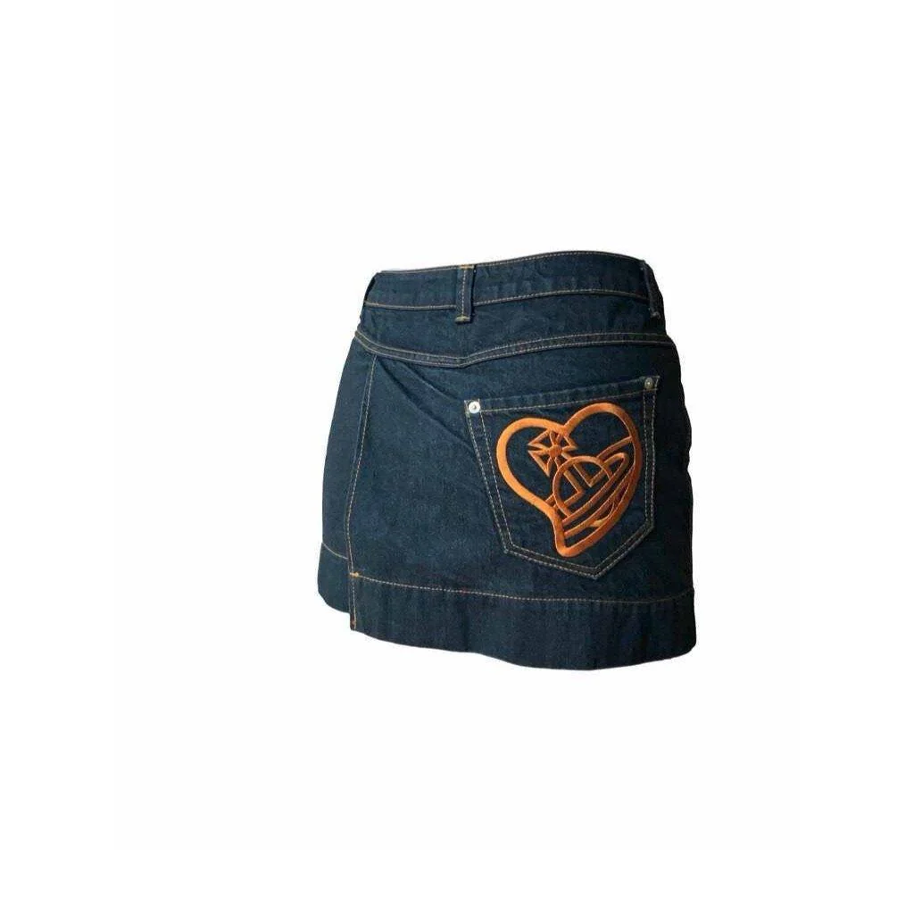 Vivienne Westwood Logo Pocket Skirt