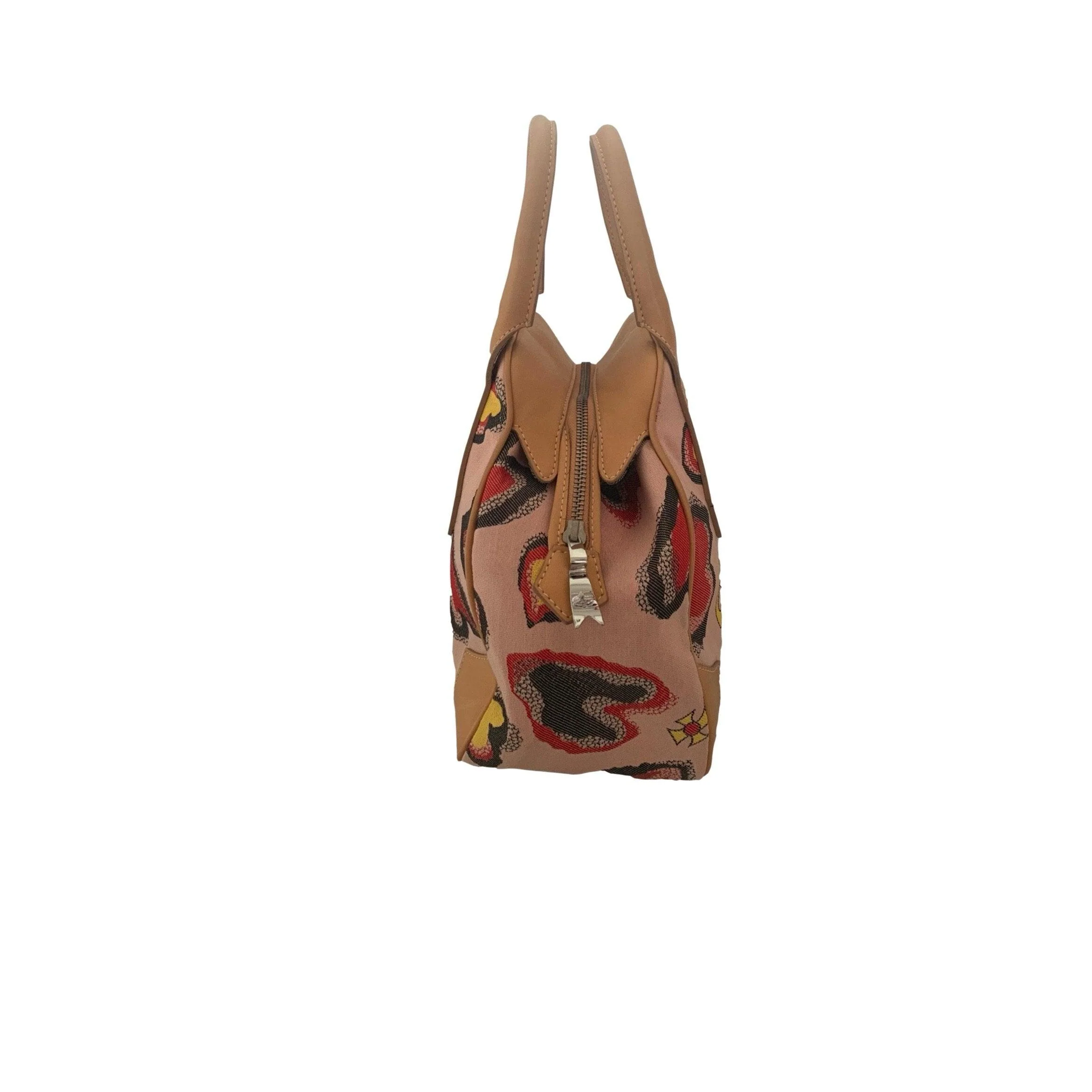 Vivienne Westwood Peach Logo Top Handle Bag - Image 3